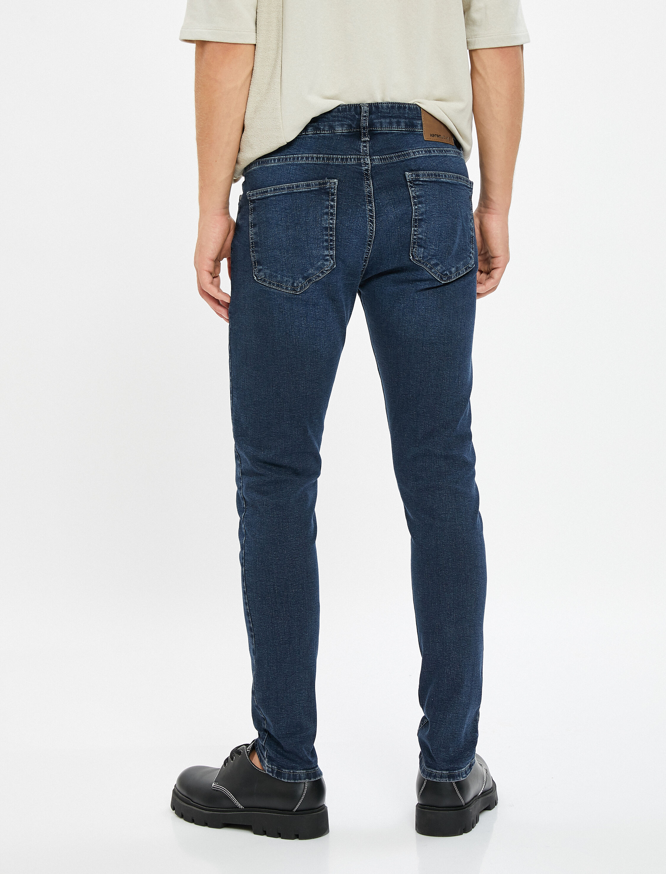 Skinny Fit Dar Paça Kot Pantolon Cepli - Michael Jean