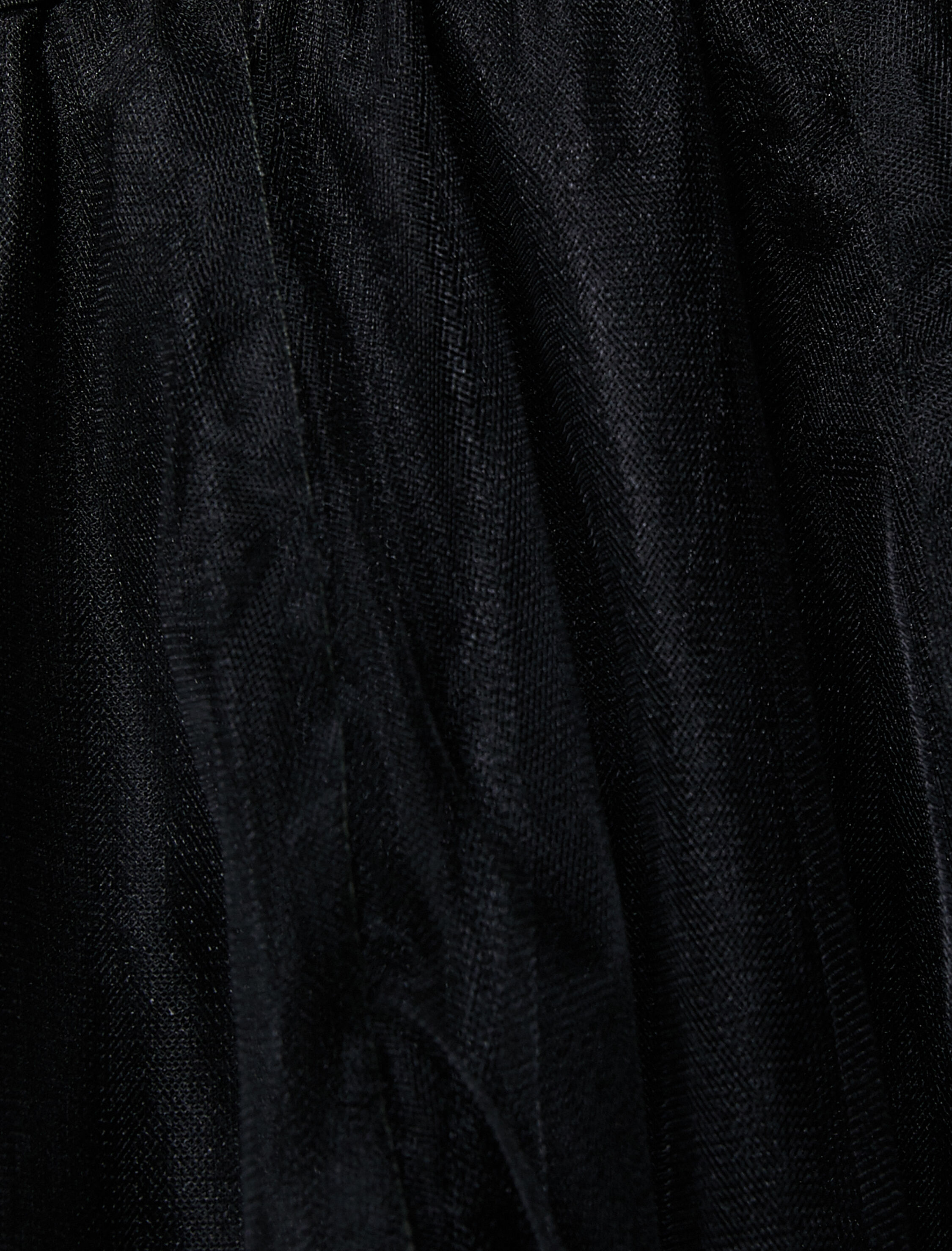   Tütü Etek Maksi Boy A Kesim Beli Lastikli