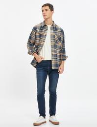 Skinny Fit Kot Pantolon - Michael Jean