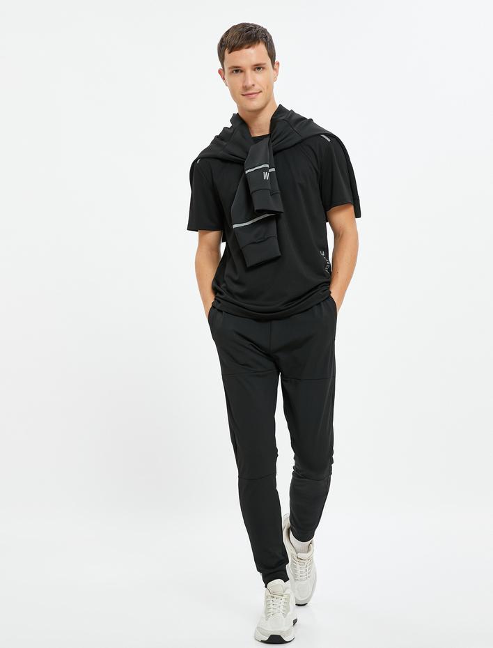  Jogger Eşofman Altı Cepli Beli Bağlamalı