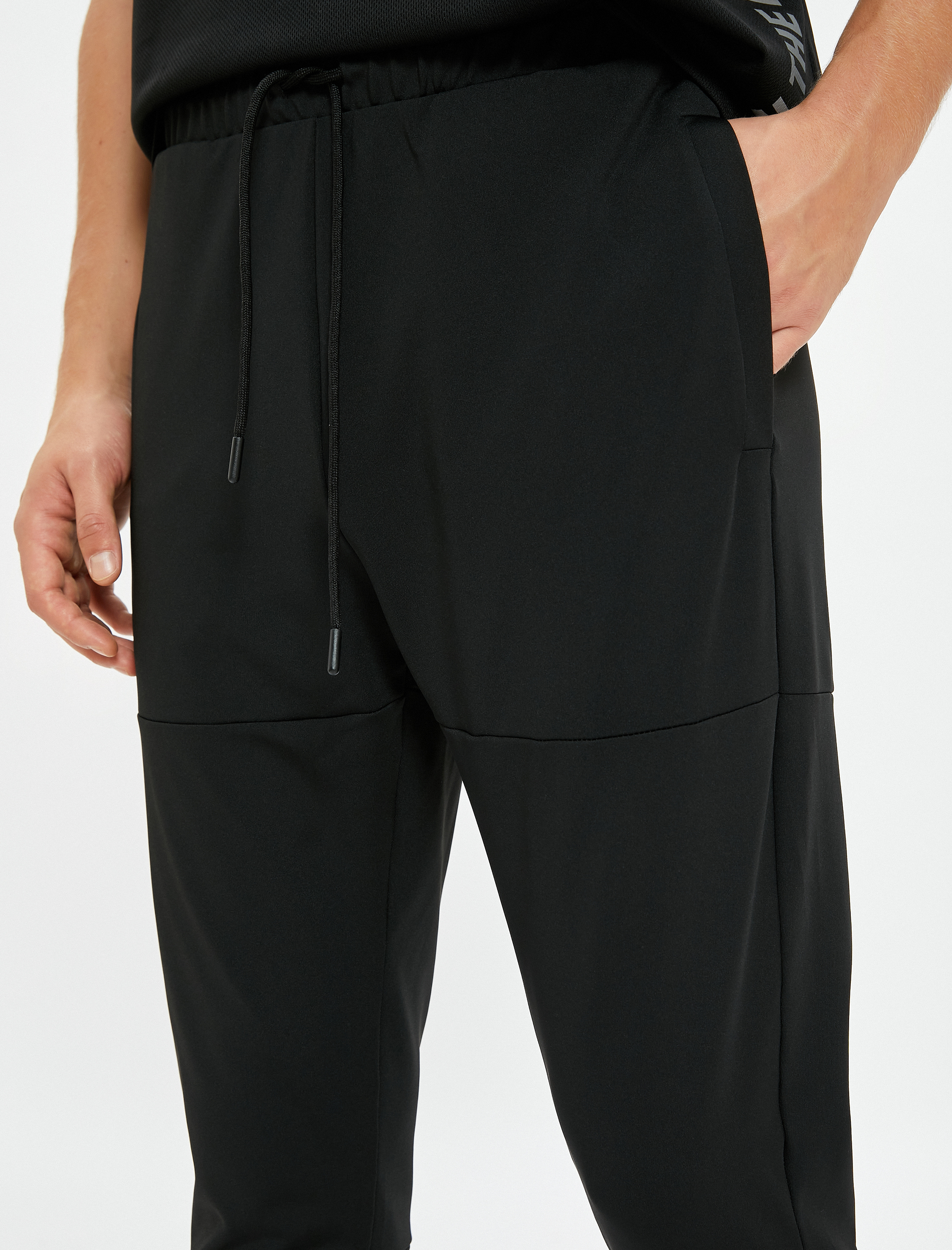   Jogger Eşofman Altı Cepli Beli Bağlamalı