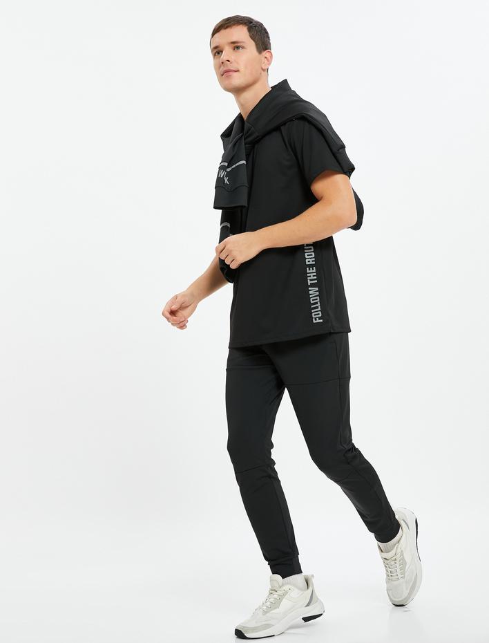  Jogger Eşofman Altı Cepli Beli Bağlamalı