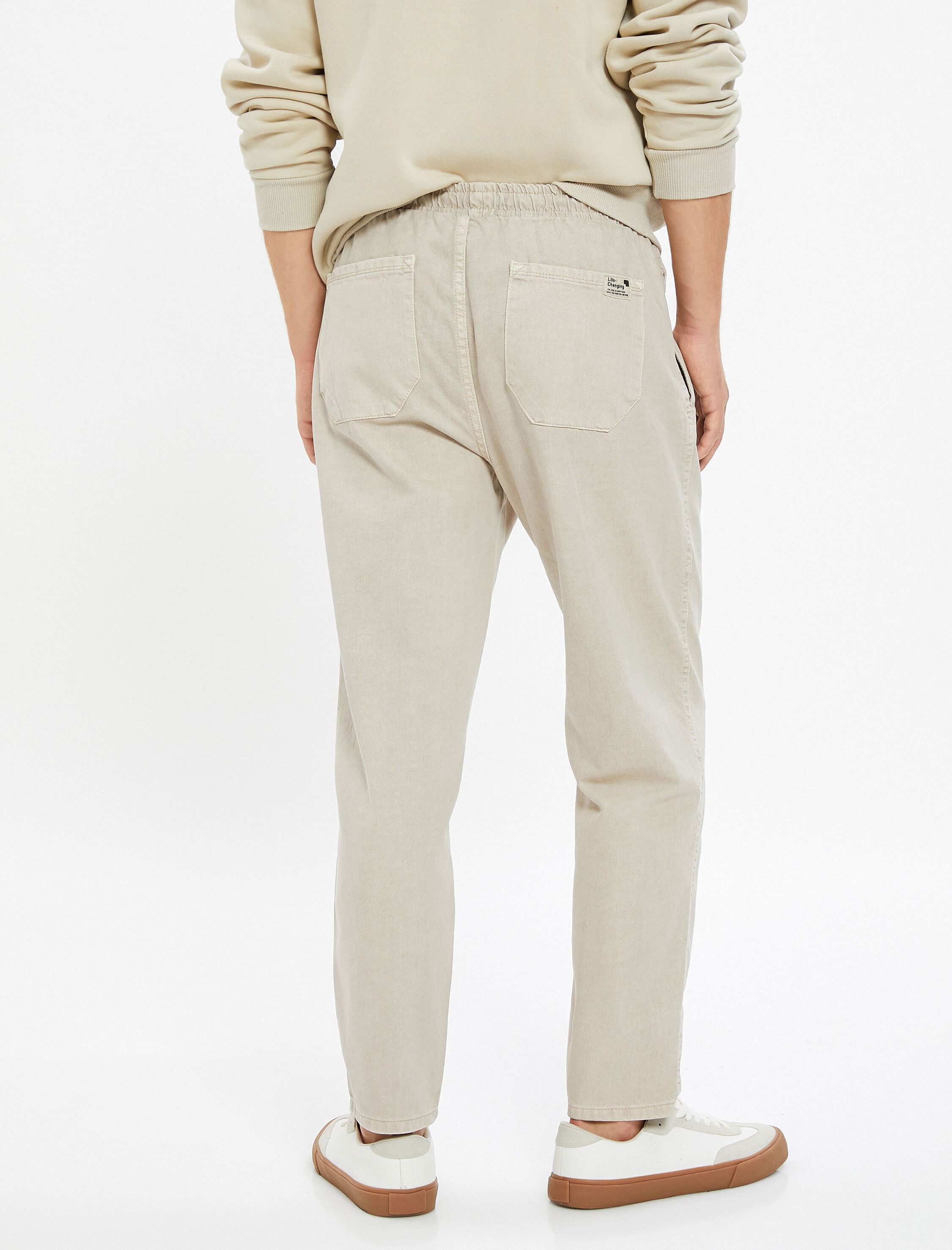   Canvas Pantolon Cepli Pamuklu