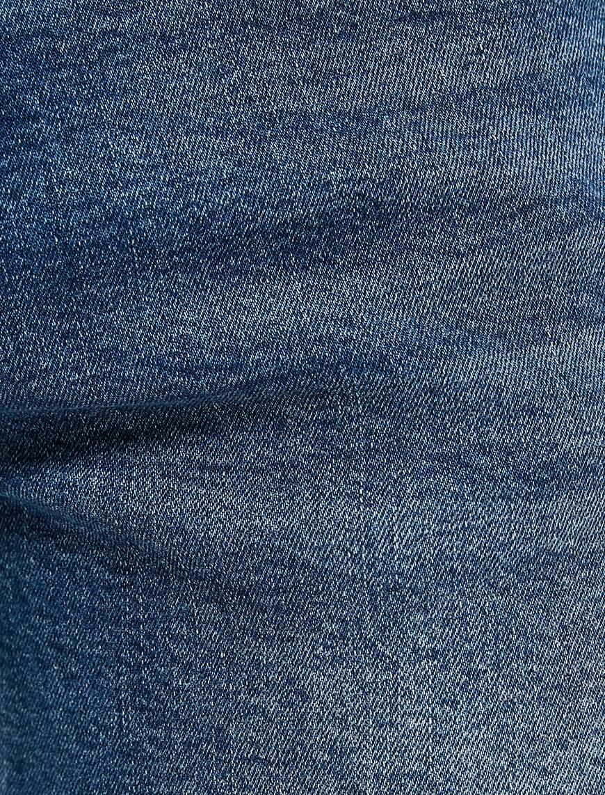   Skinny Fit Dar Paça Kot Pantolon Cepli - Michael Jean