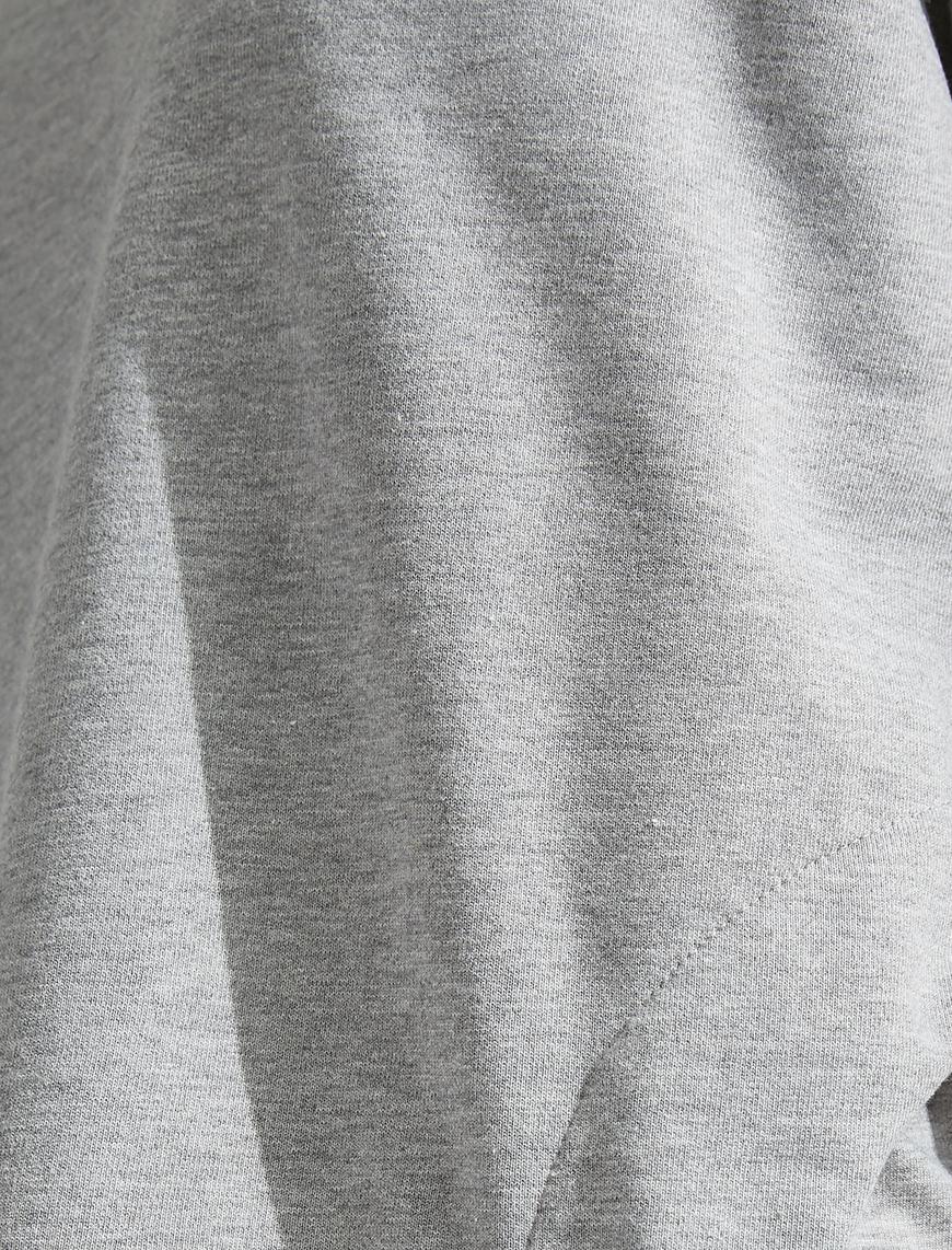   Kapüşonlu Kolsuz Sweatshirt