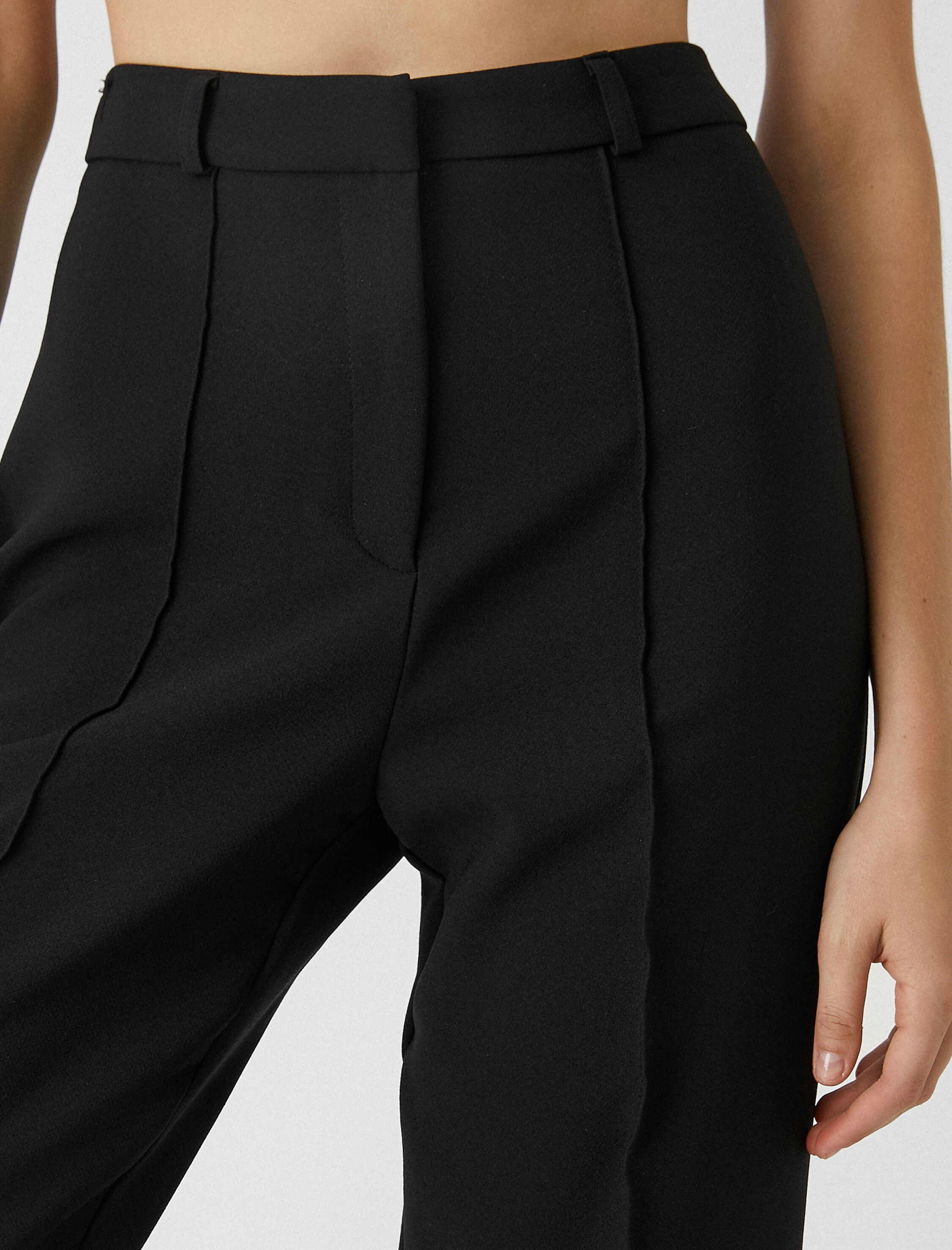   Geniş Paça Pantolon Nervürlü