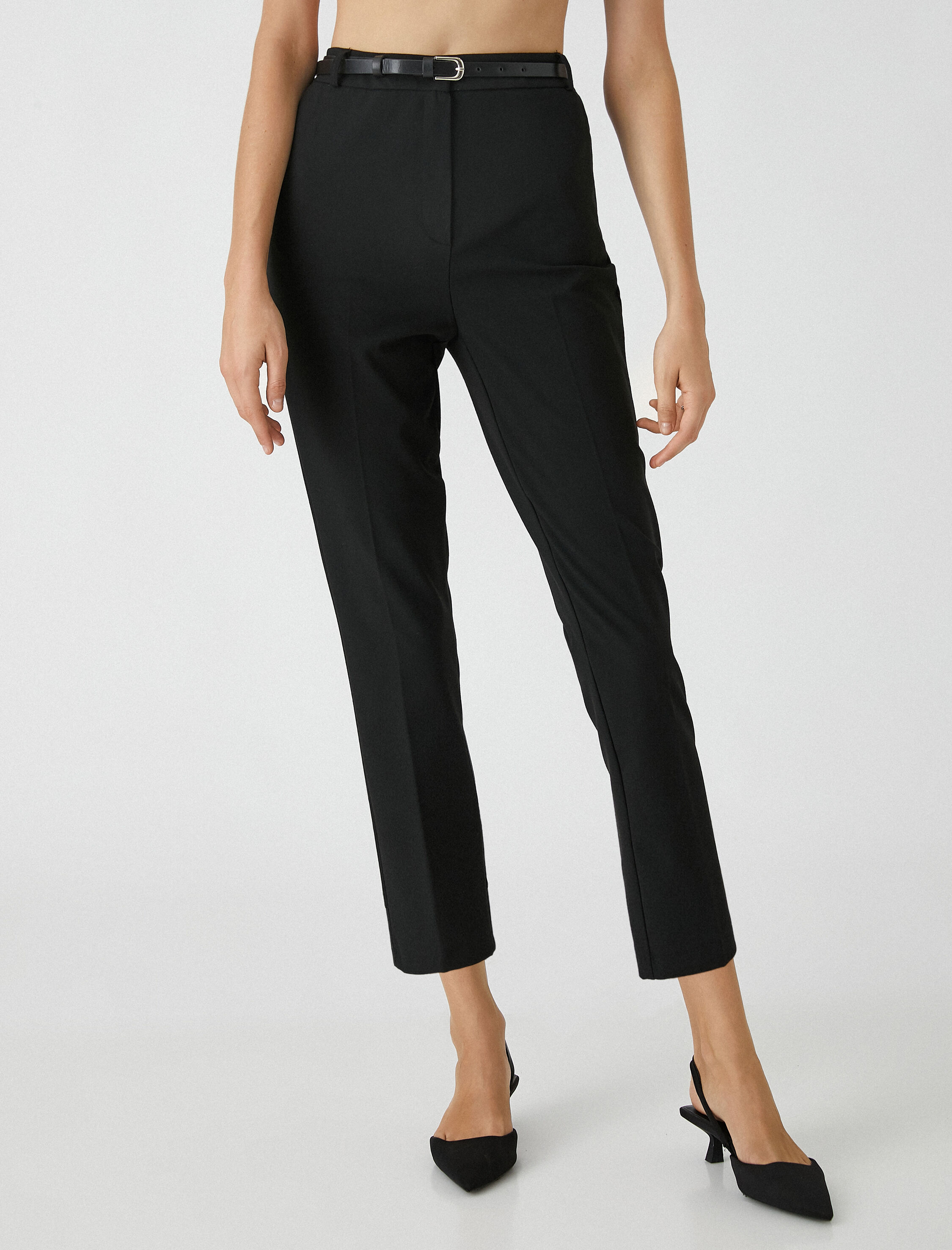 Basic Pantolon Dar Paça