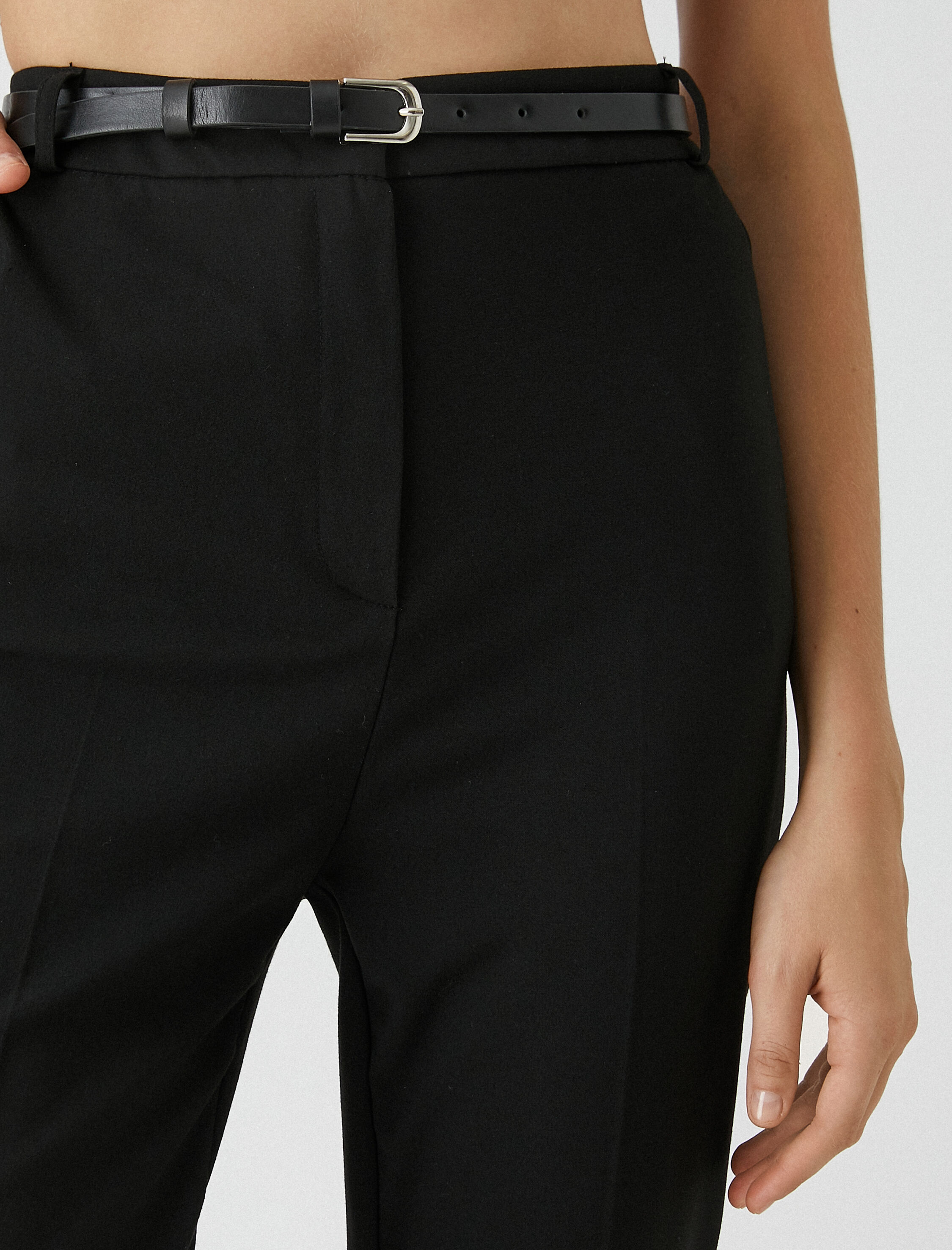 Basic Pantolon Dar Paça