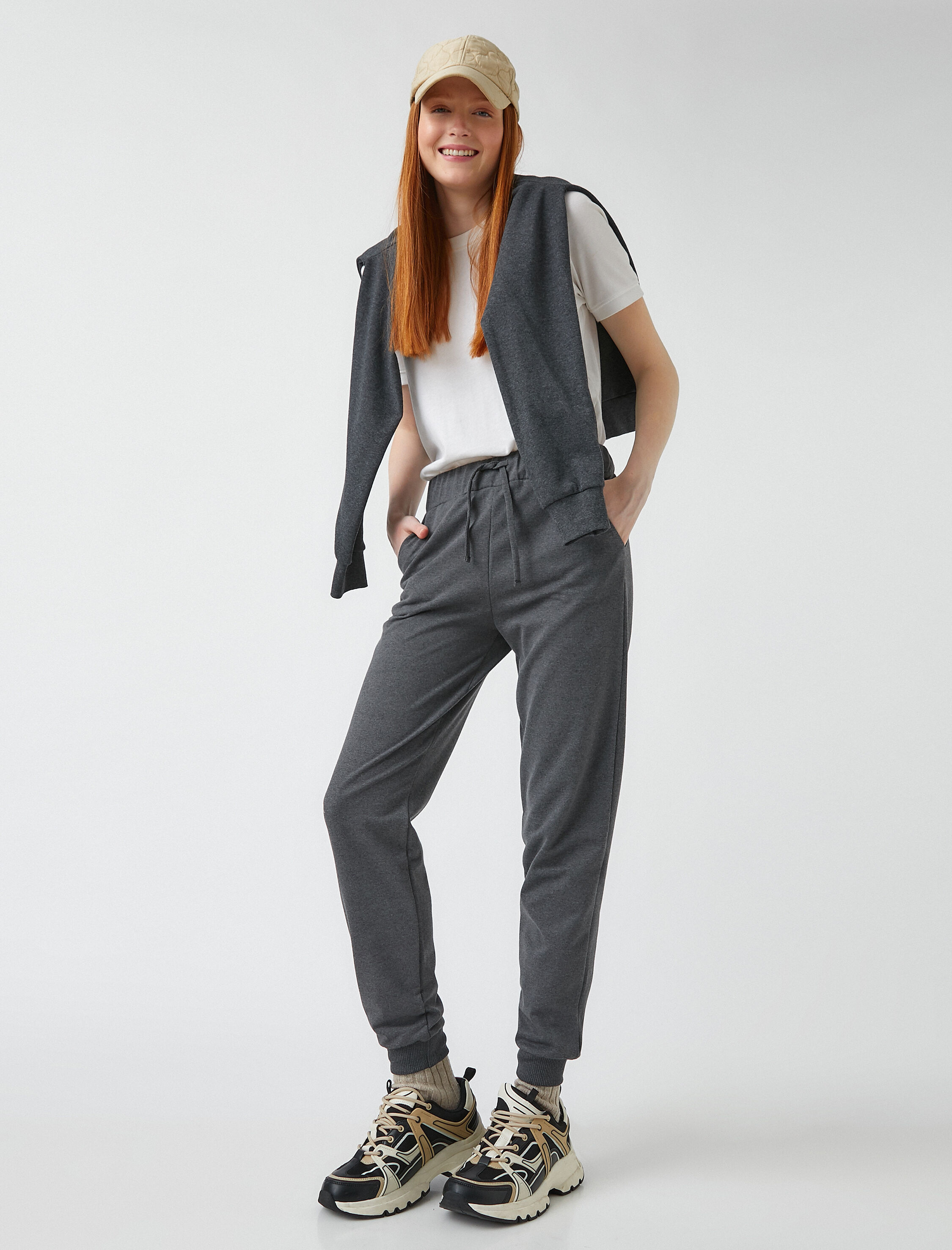   Jogger Eşofman Altı Beli Lastikli