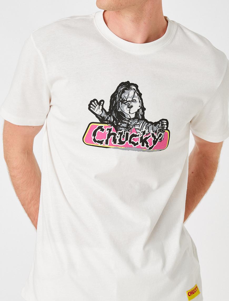   Chucky Tişört Lisanslı Baskılı