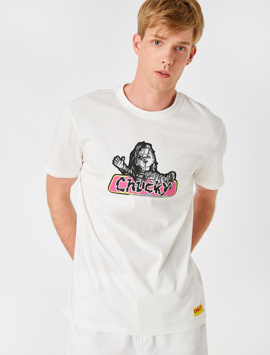  Chucky Tişört Lisanslı Baskılı