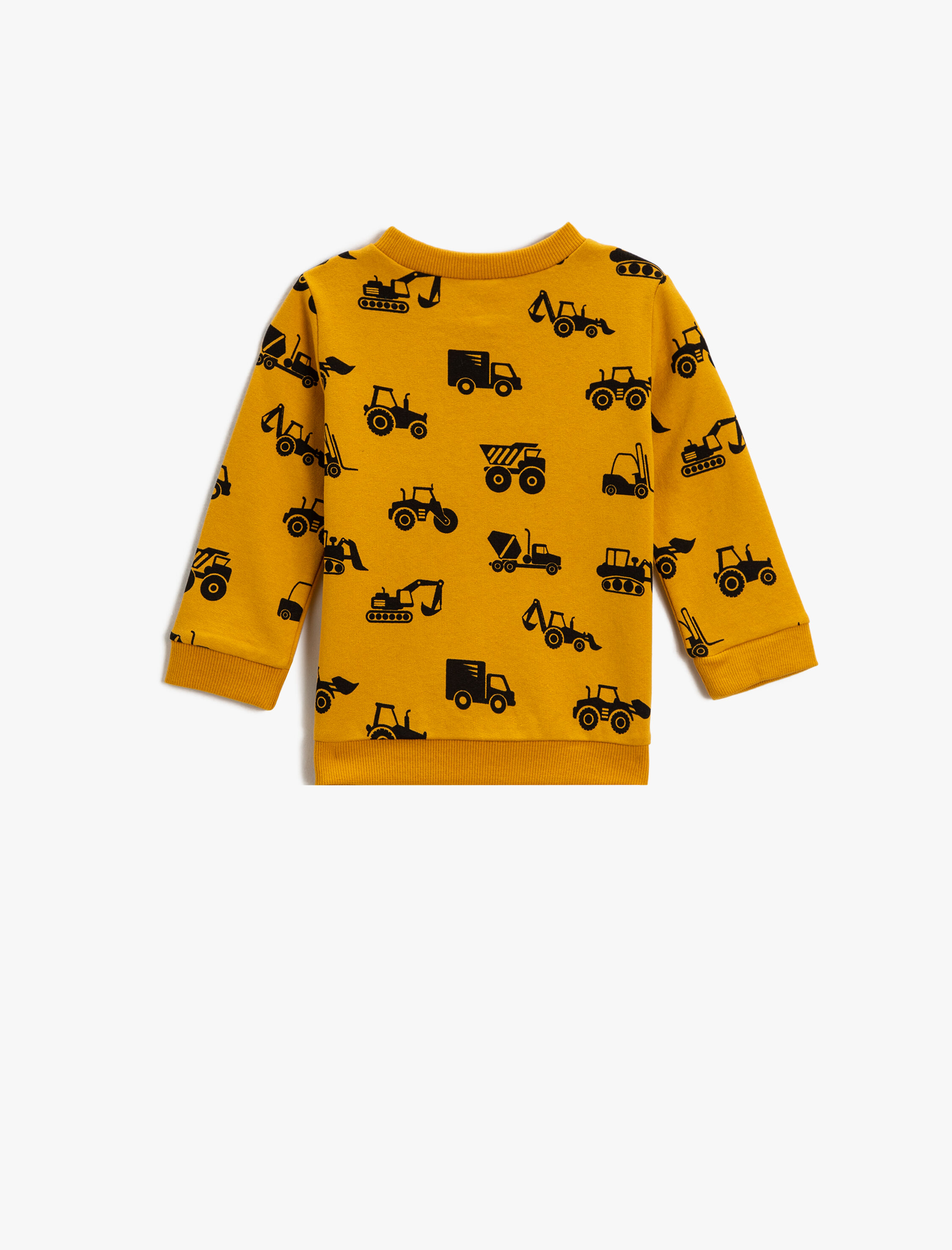  Erkek Bebek Baskılı Sweatshirt Pamuklu