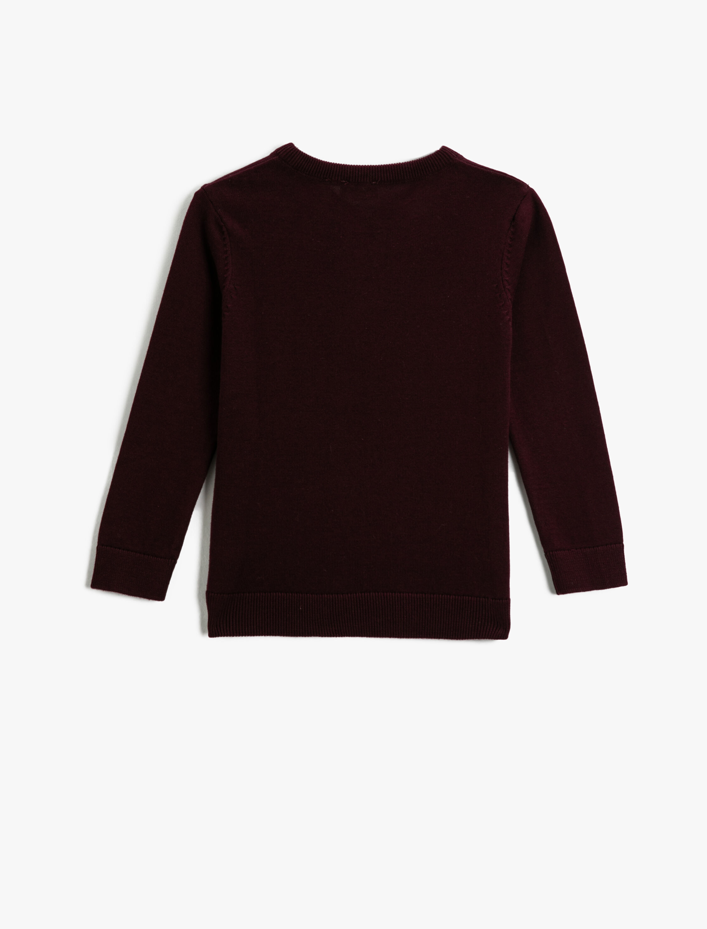 Erkek Çocuk Kazak Pamuklu Basic V Yaka