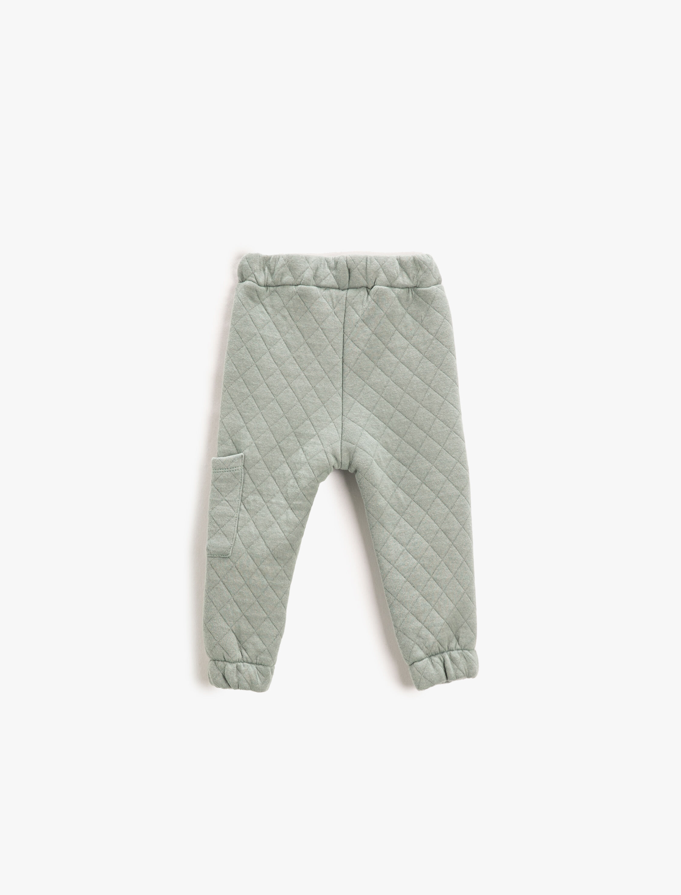 Erkek Bebek Basic Eşofman Altı Kapitone Belden Bağlamalı