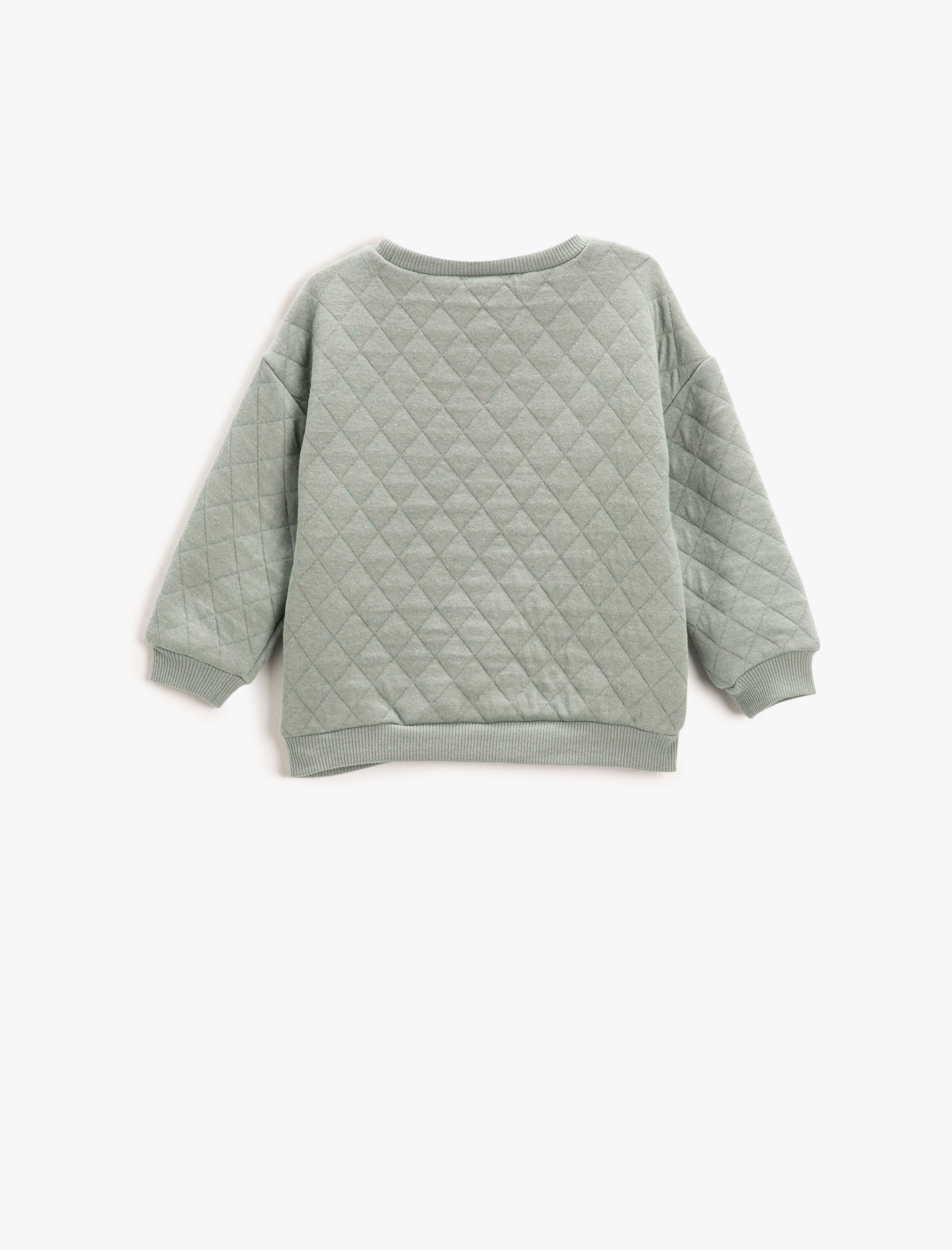  Erkek Bebek Basic Sweatshirt Bisiklet Yaka