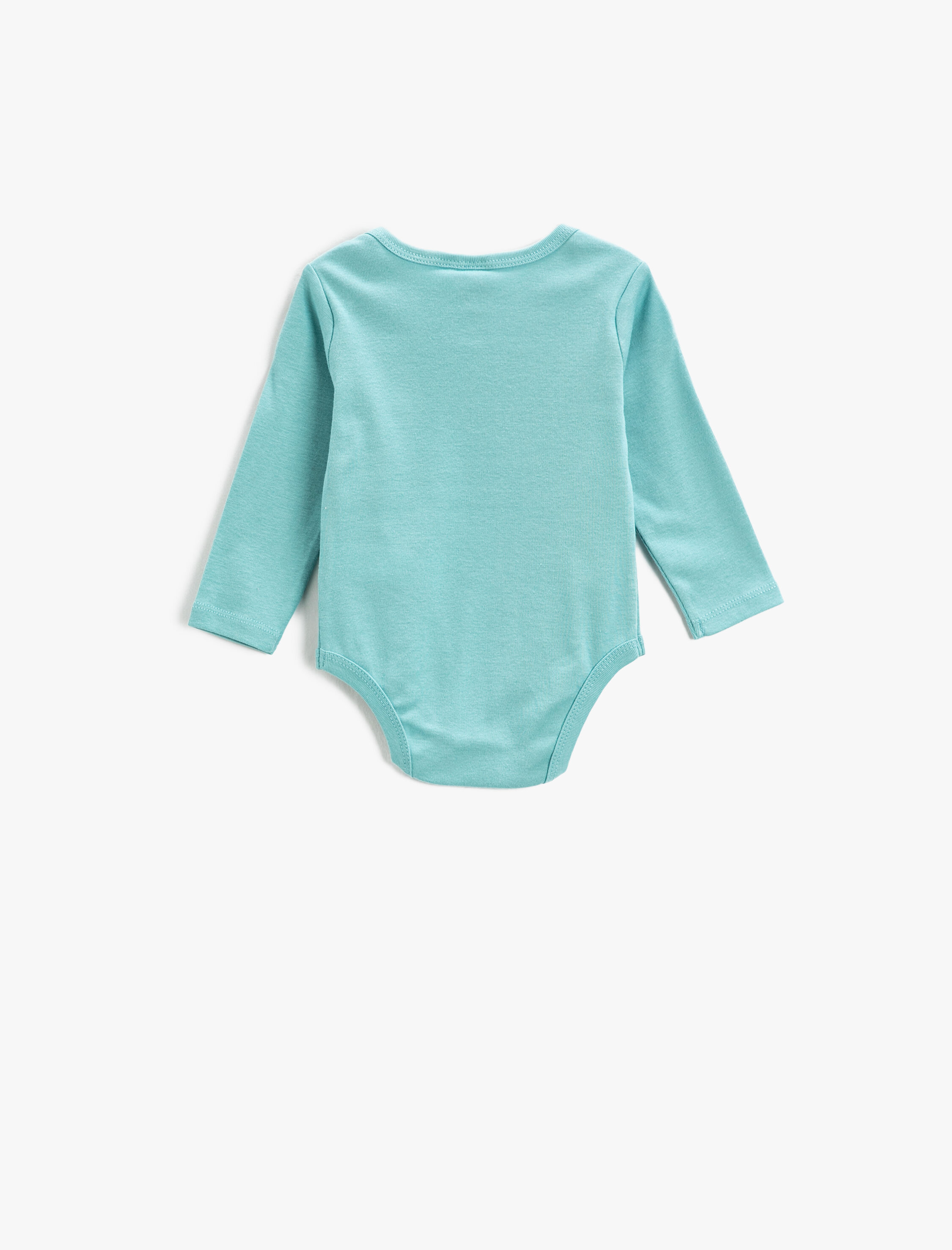  Erkek Bebek Kaplan Baskılı Çıtçıtlı Body Pamuklu