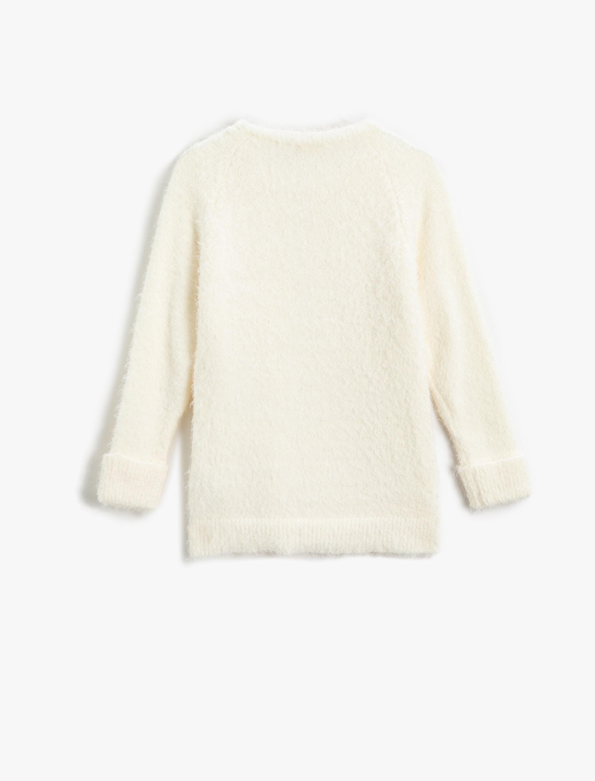  Kız Çocuk Basic Peluş Kazak