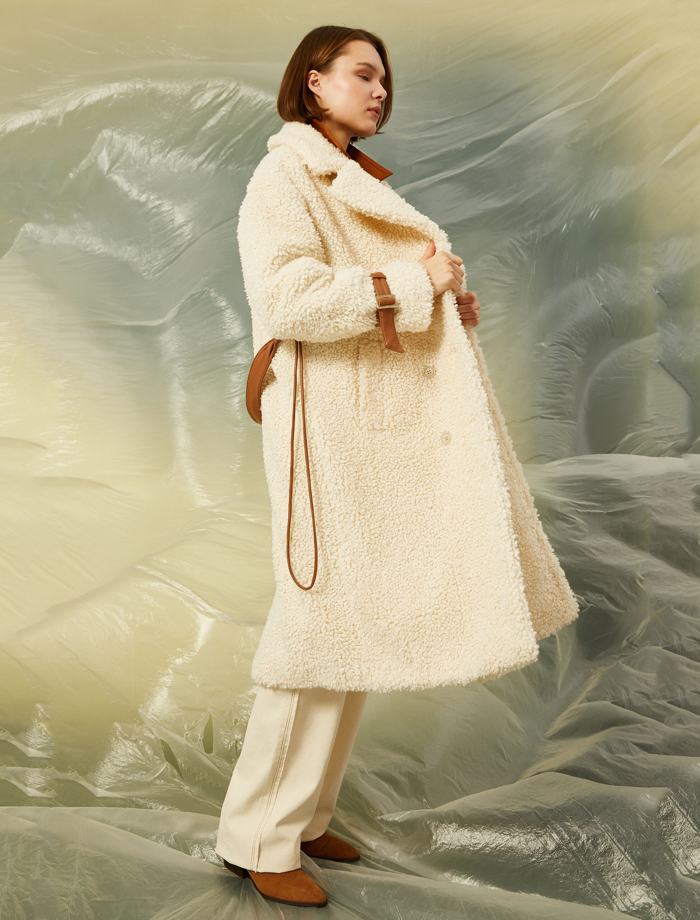 Kruvaze Peluş Kaban