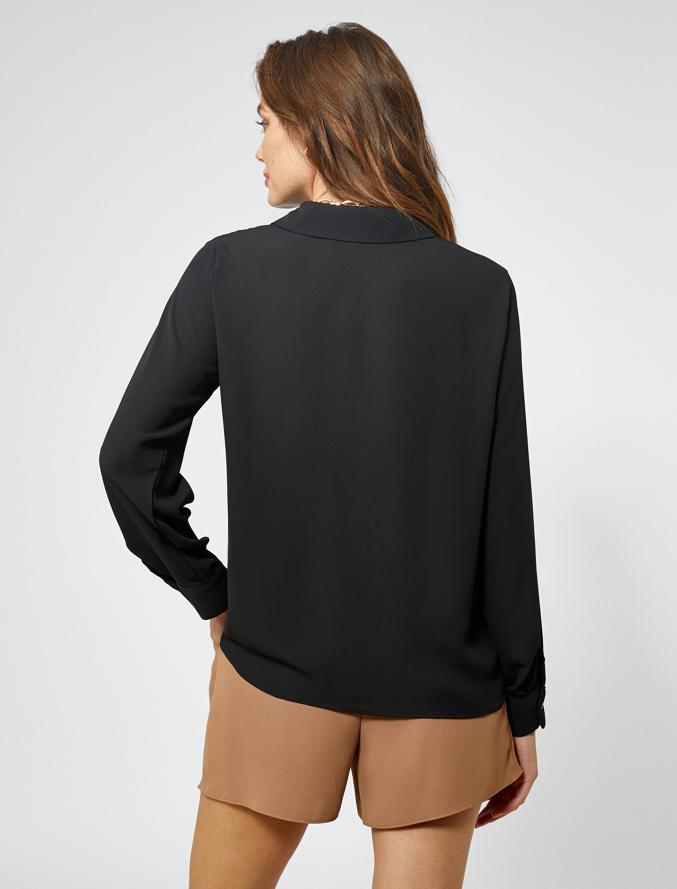   Basic Gömlek Uzun Kollu