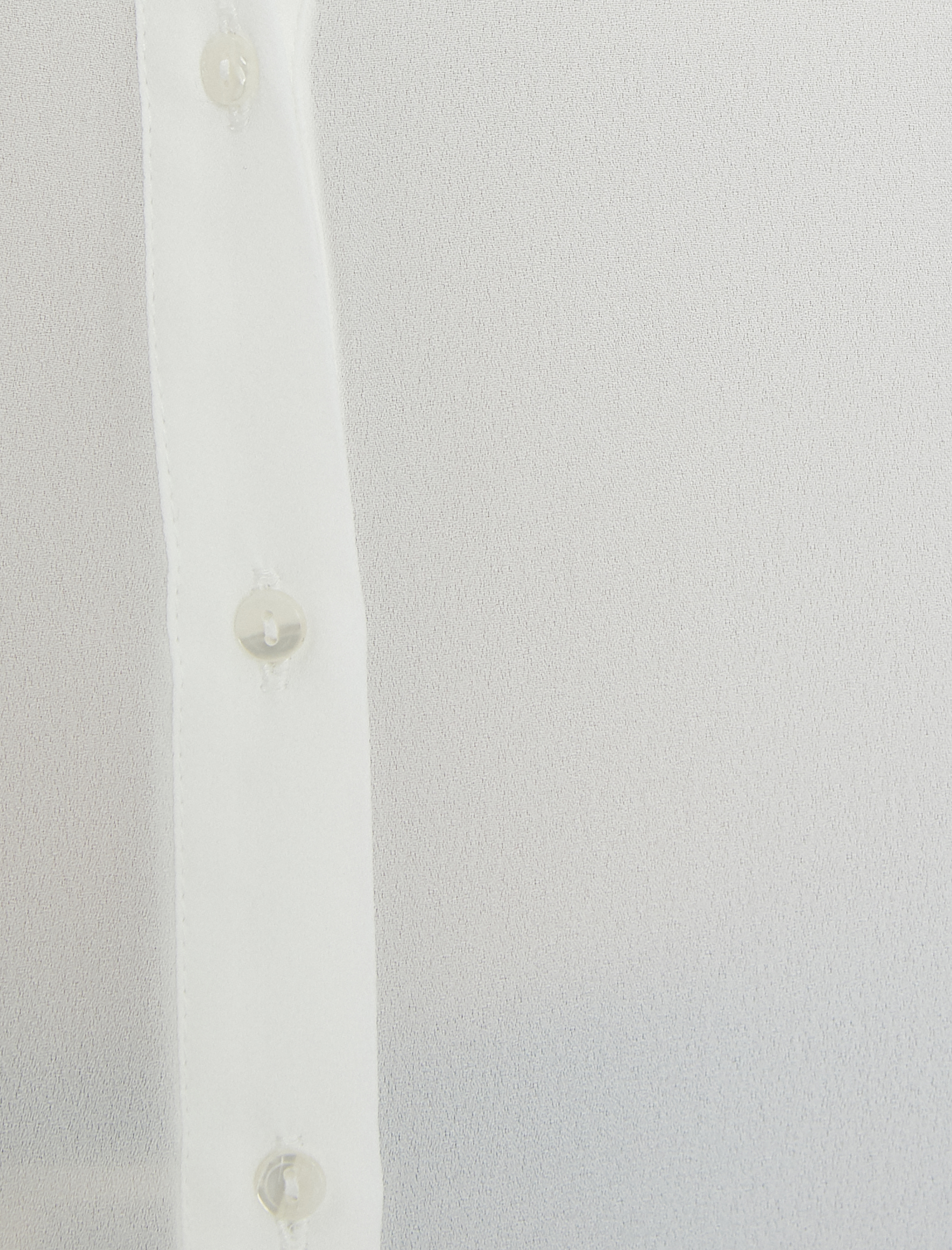   Uzun Balon Kol Gömlek Dantel Detaylı Düğmeli