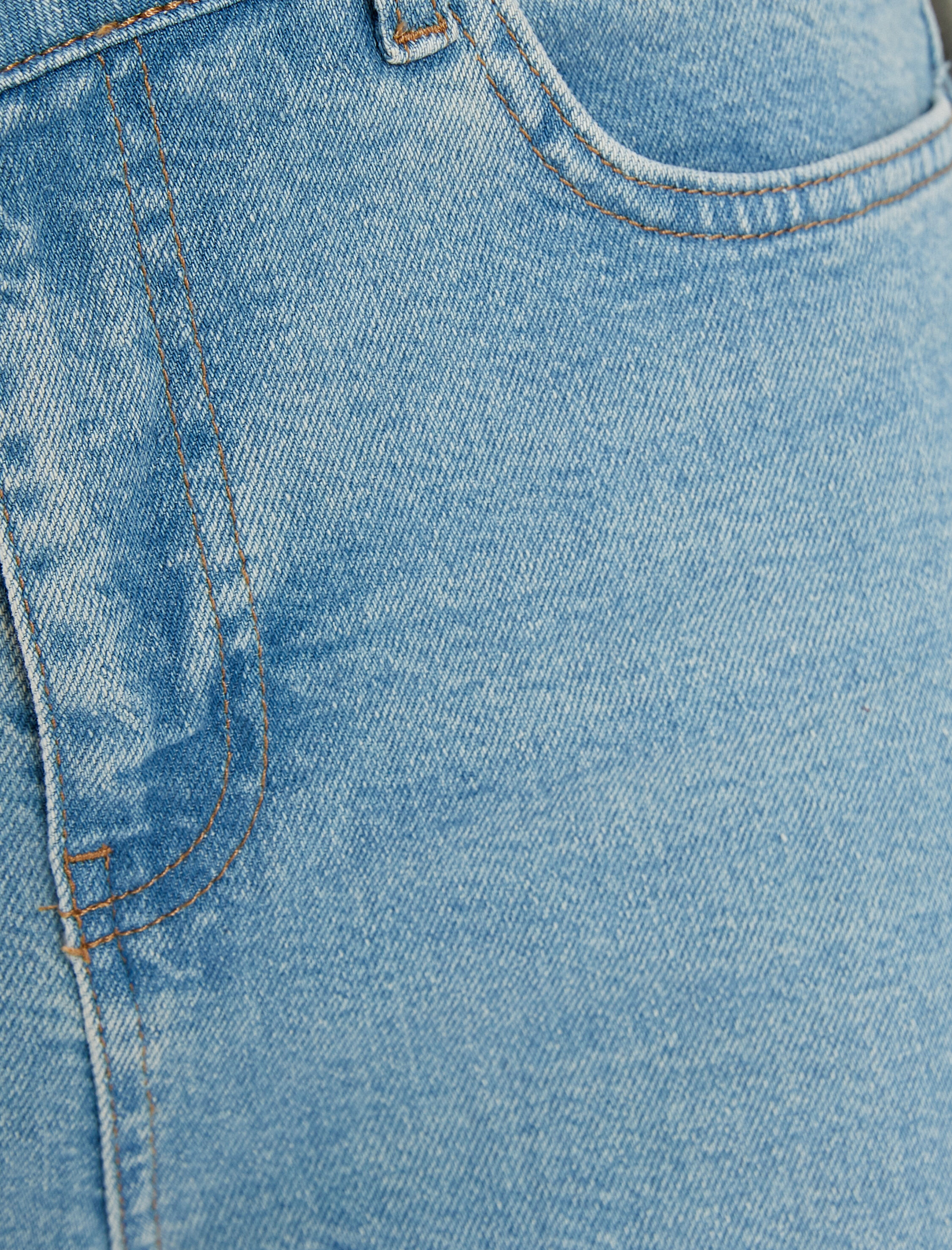   İspanyol Paça Kot Pantolon Dar Kesim - Flare Jeans