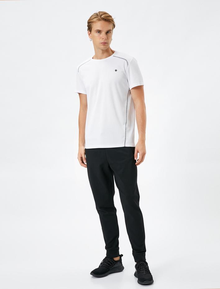  Jogger Eşofman Altı Beli Bağcıklı Fermuar Cep Detaylı