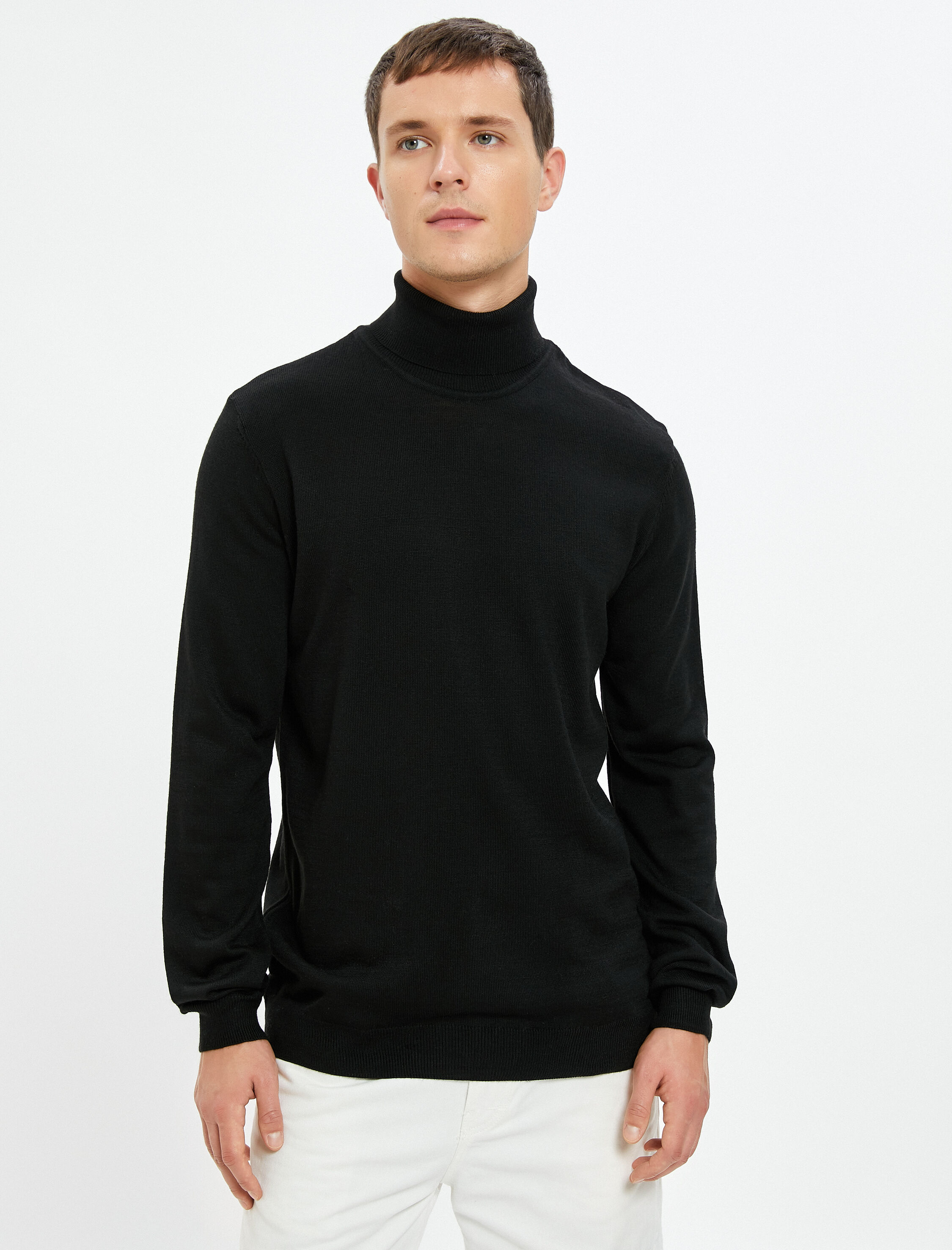   Akrilik Triko Kazak Balıkçı Yaka