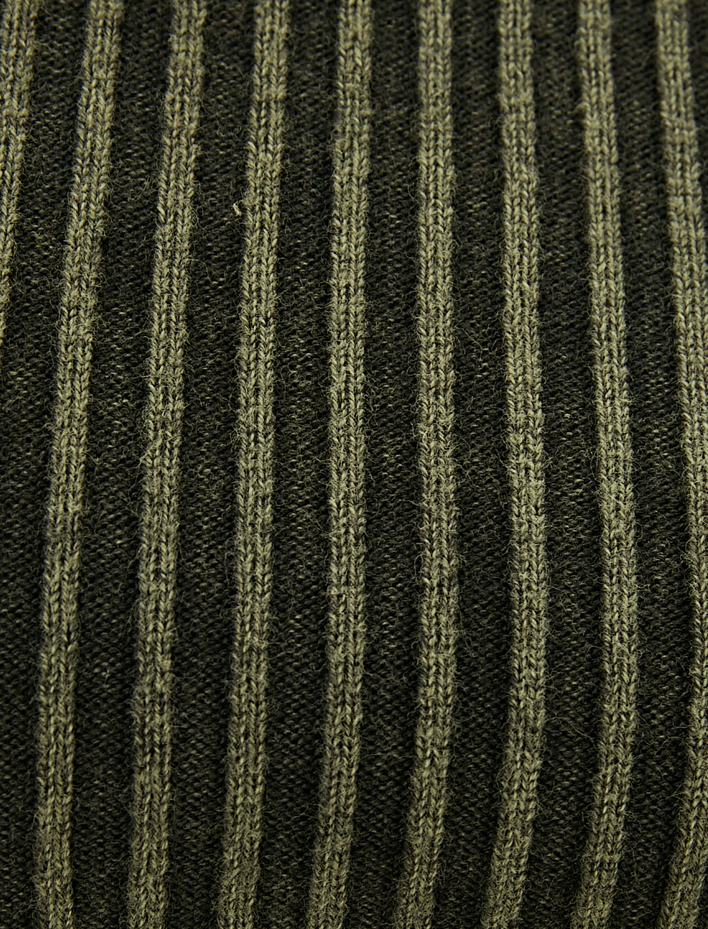   Triko Kazak Yıkamalı Kaşkorse Uzun Kollu Yuvarlak Yaka