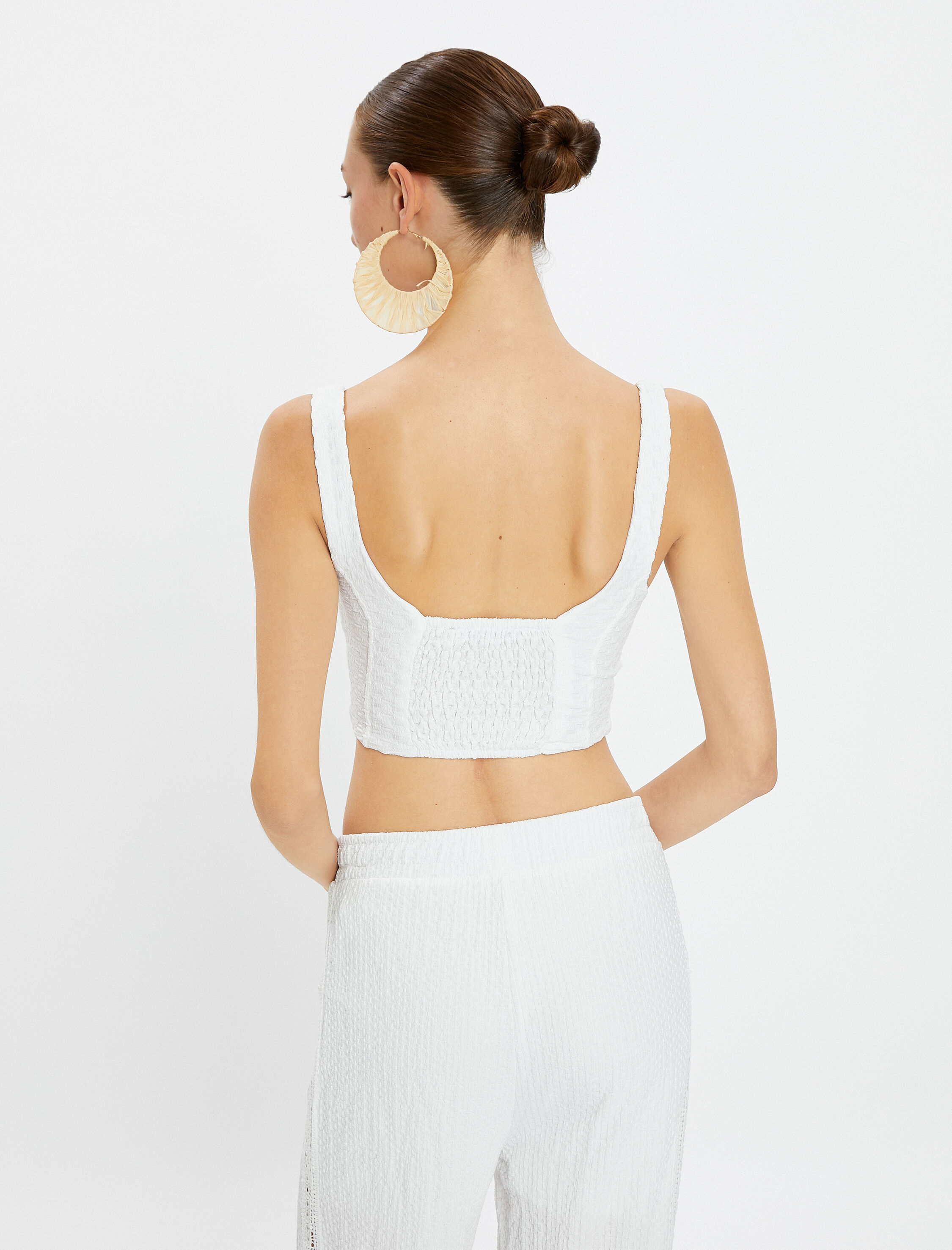   Koton X Şahika Ercümen - Crop Korse Üst