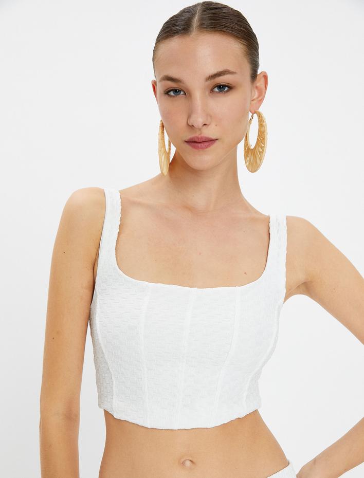  Koton X Şahika Ercümen - Crop Korse Üst