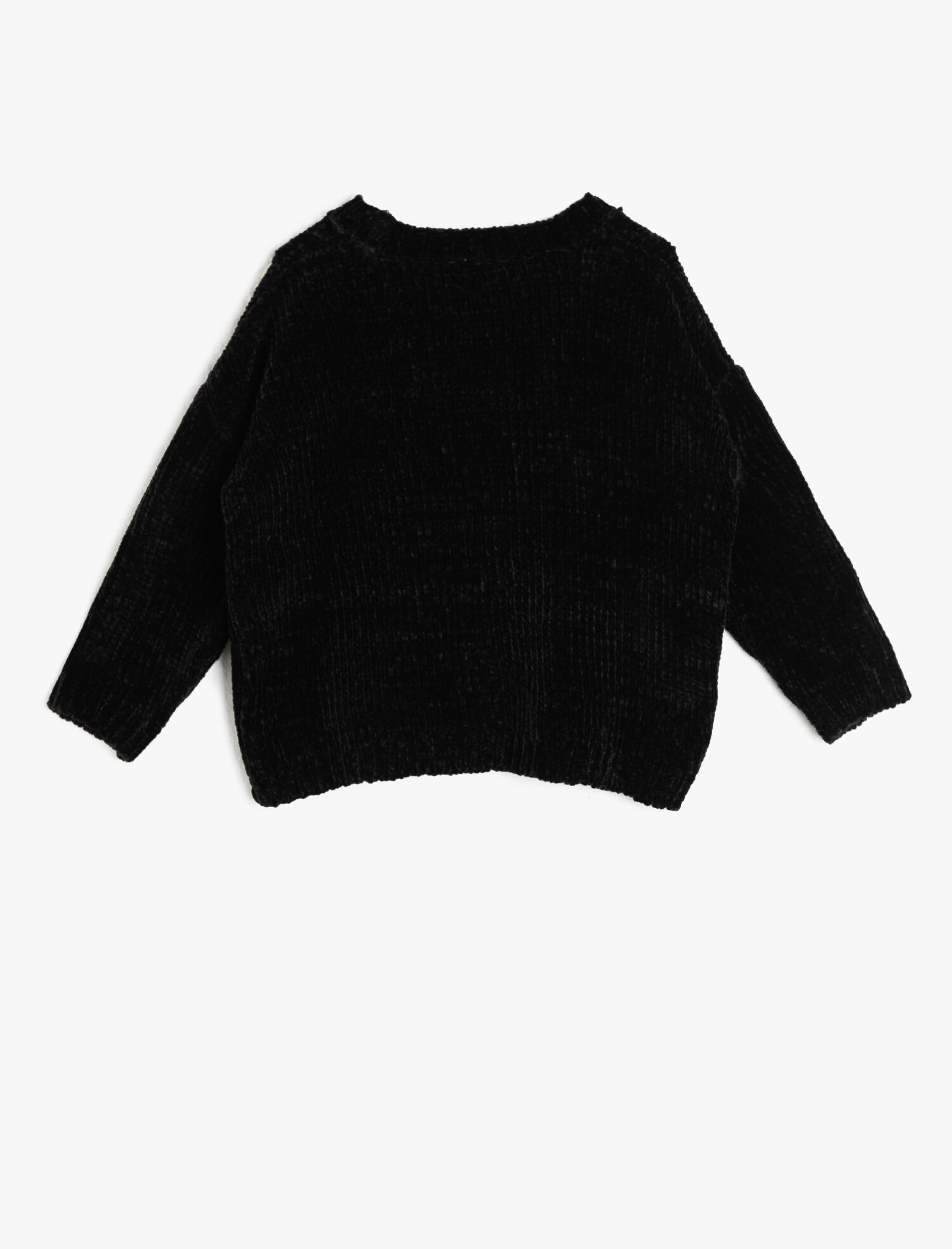  Kız Çocuk Düğme Detaylı Triko Hırka