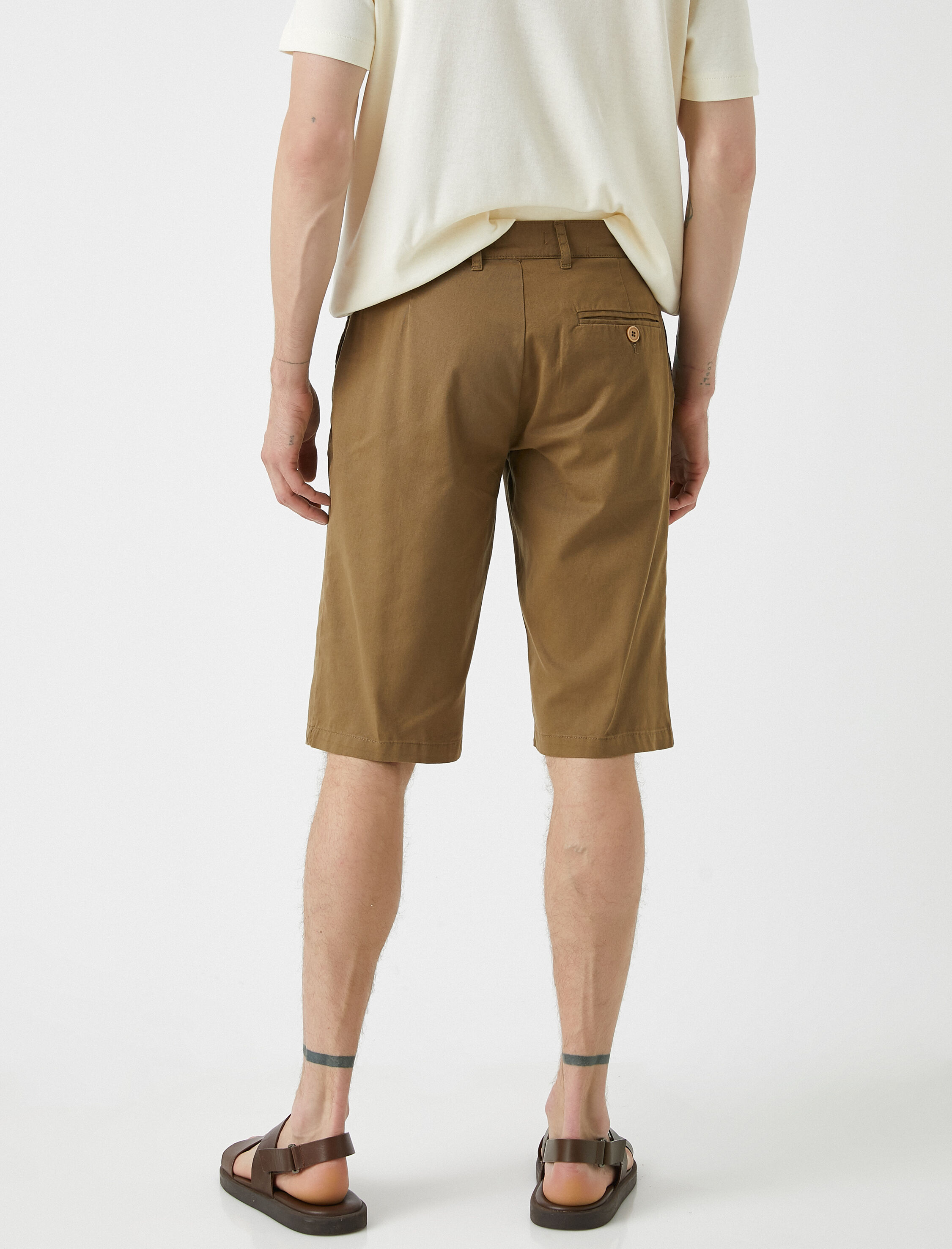   Chino Bermuda Şort Pamuklu