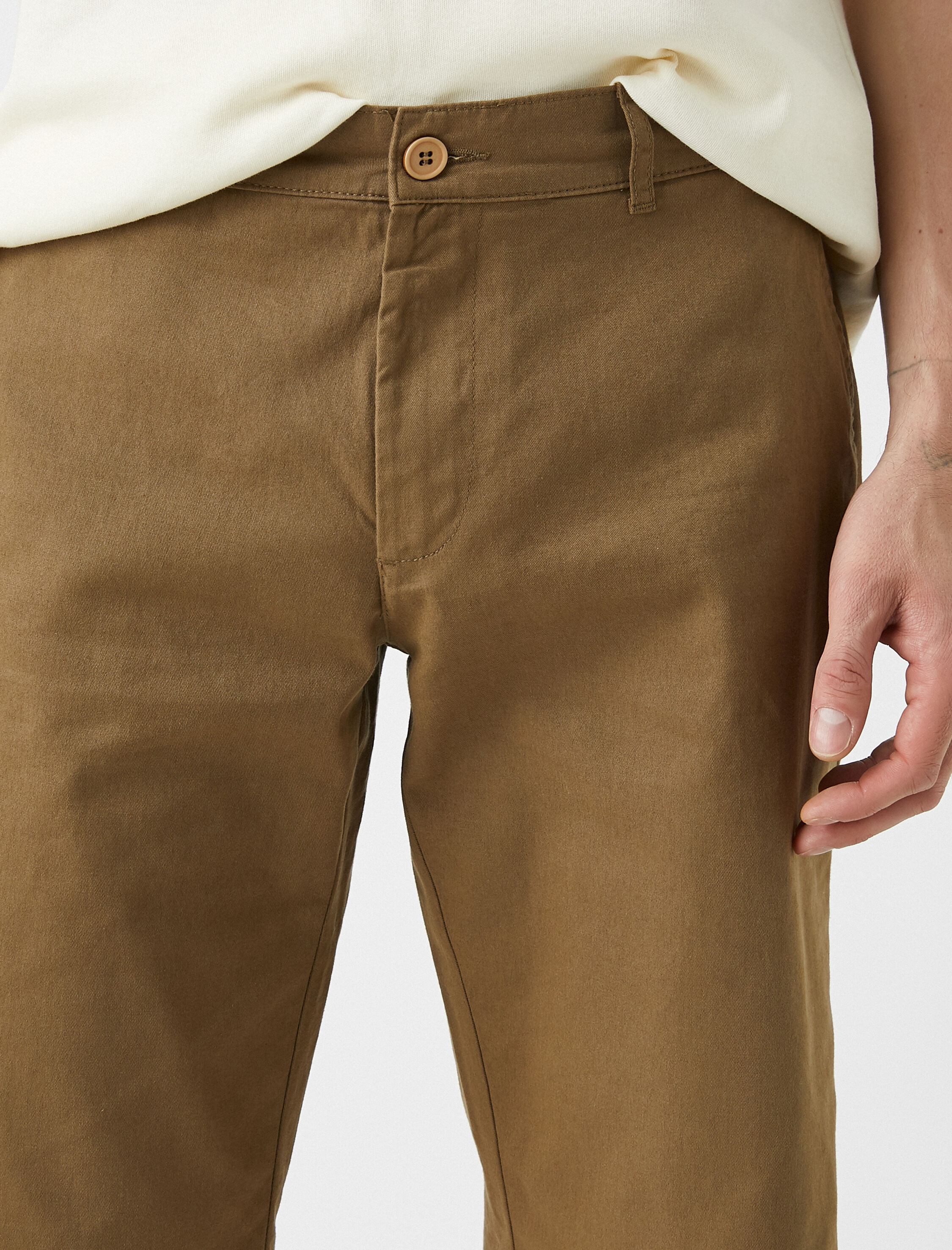   Chino Bermuda Şort Pamuklu