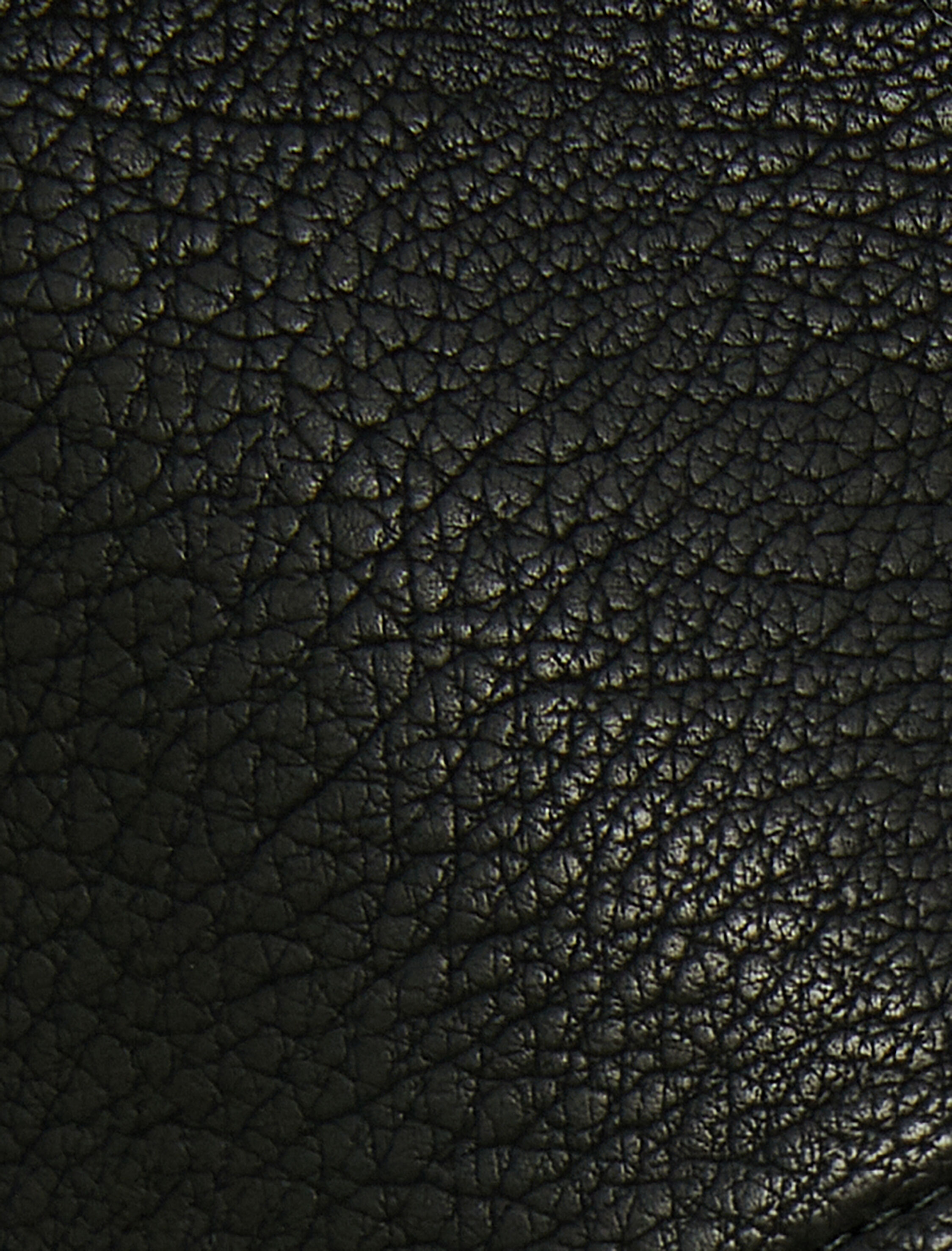   Deri Görünümlü Ceket Cepli Peluş Yaka Detaylı Fermuarlı