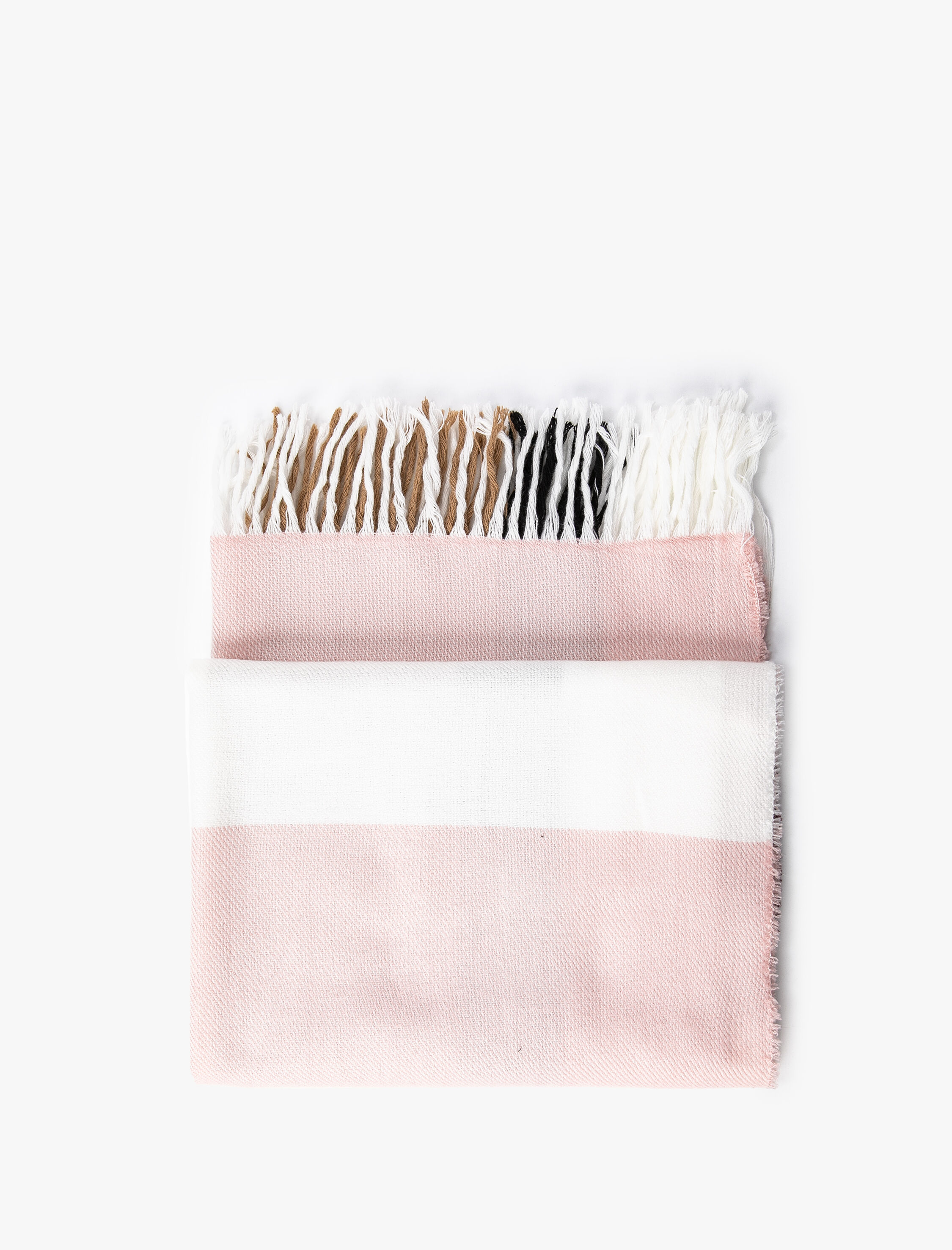  Kadın Dokuma Şal Püsküllü Yumuşak Dokulu