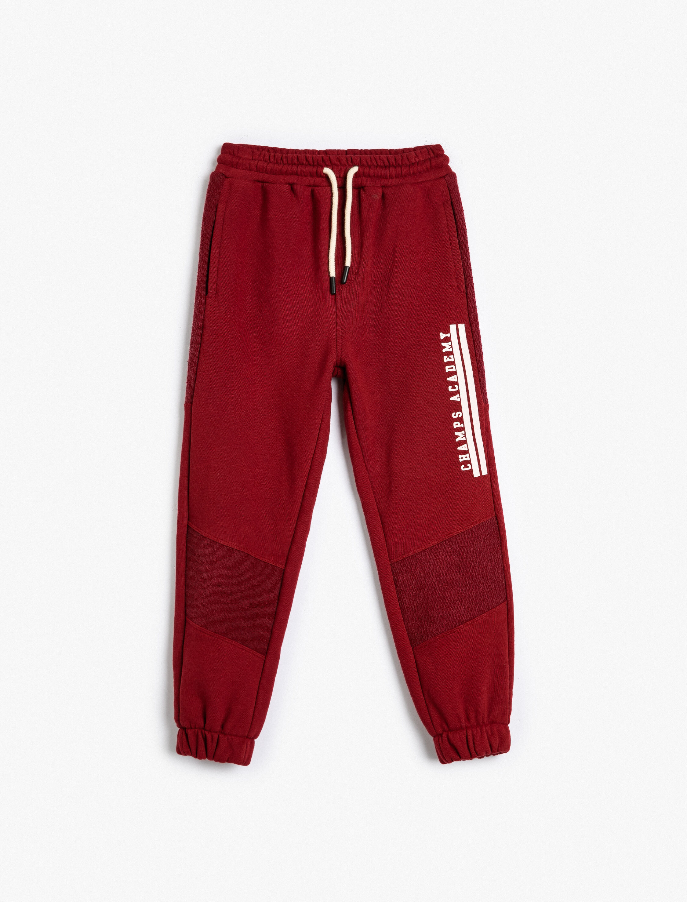  Erkek Çocuk Jogger Eşofman Altı Beli Bağlamalı Cepli Baskı Detaylı