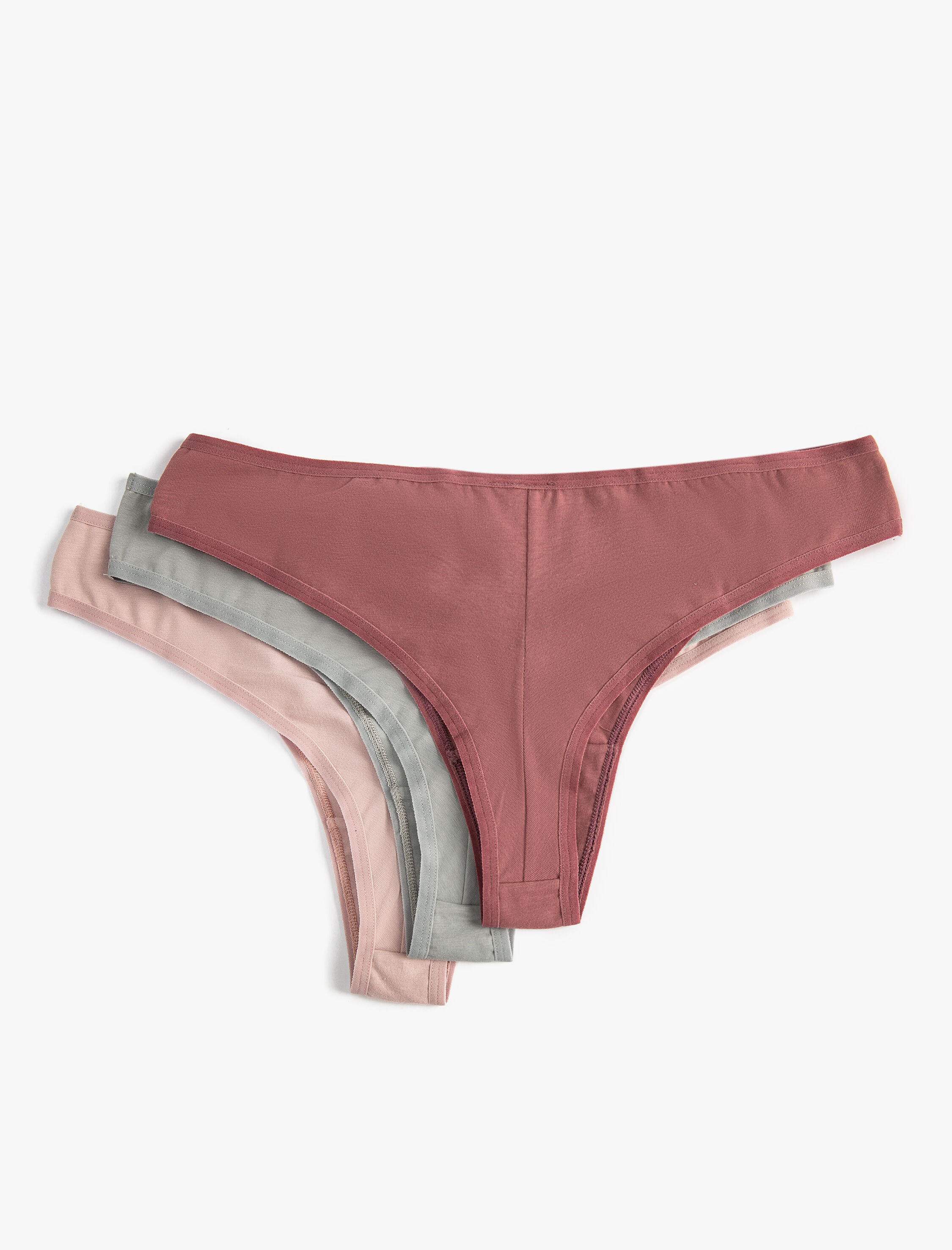   Pamuklu Külot Brazilian 3'lü Paket