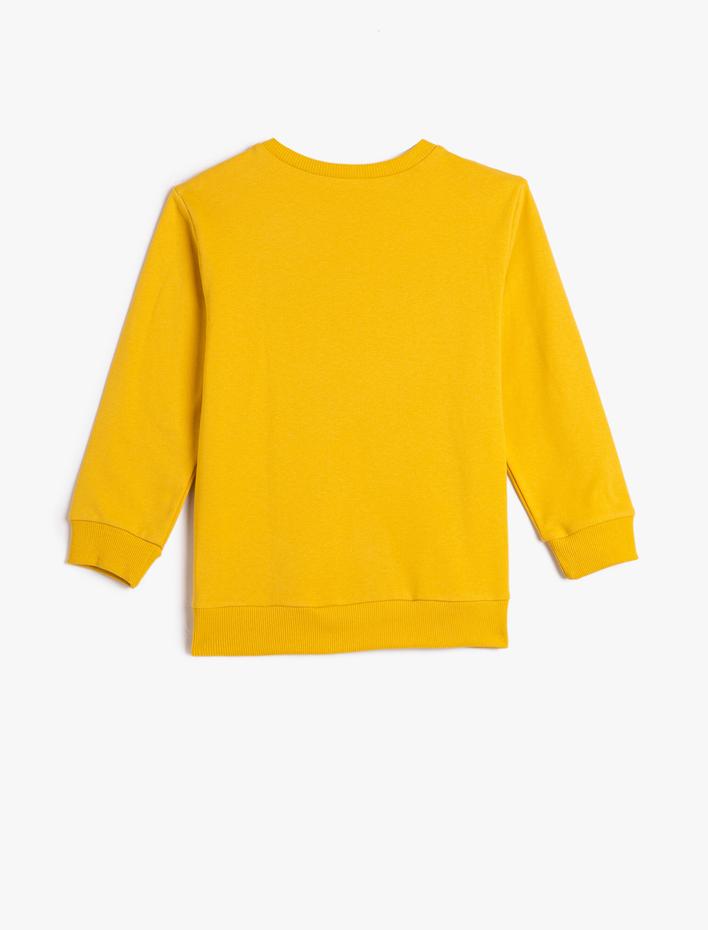 Erkek Çocuk Batman Sweatshirt Lisanslı Şardonlu Pamuklu