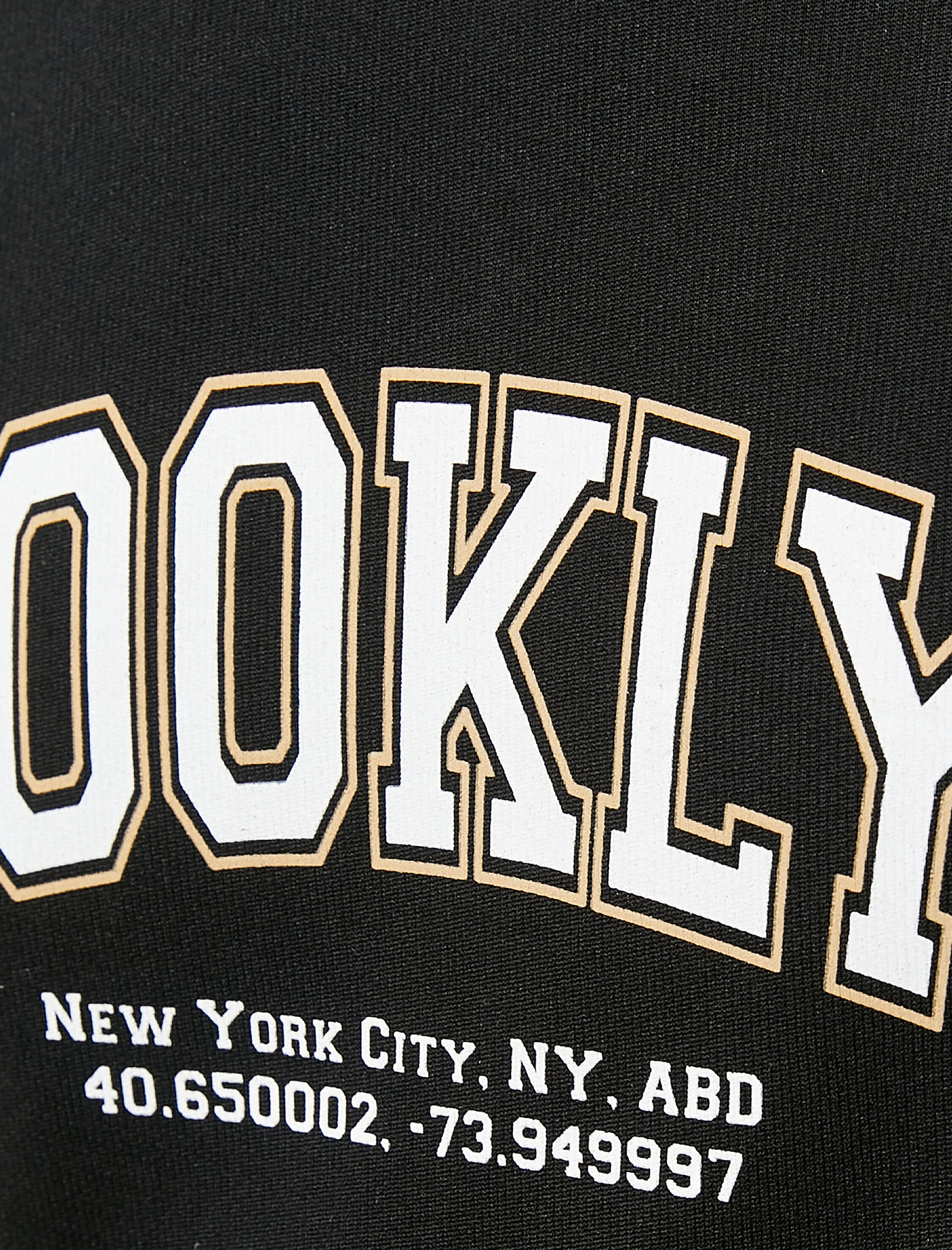   Spor Tişört Slogan Baskılı Bisiklet Yaka Reglan Kol