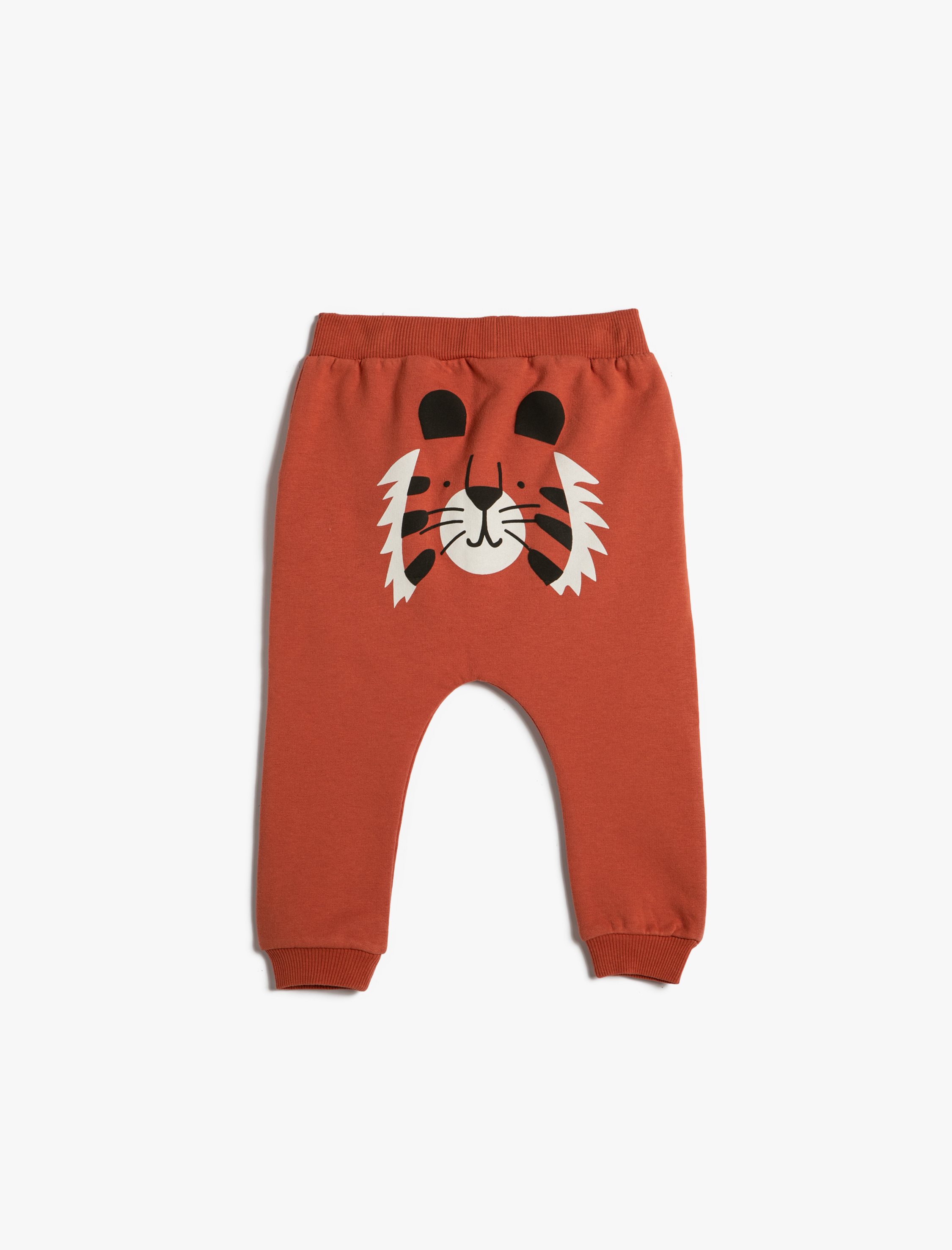  Erkek Bebek Basic Jogger Eşofman Altı Şardonlu Beli Bağlamalı Cepli Pamuklu