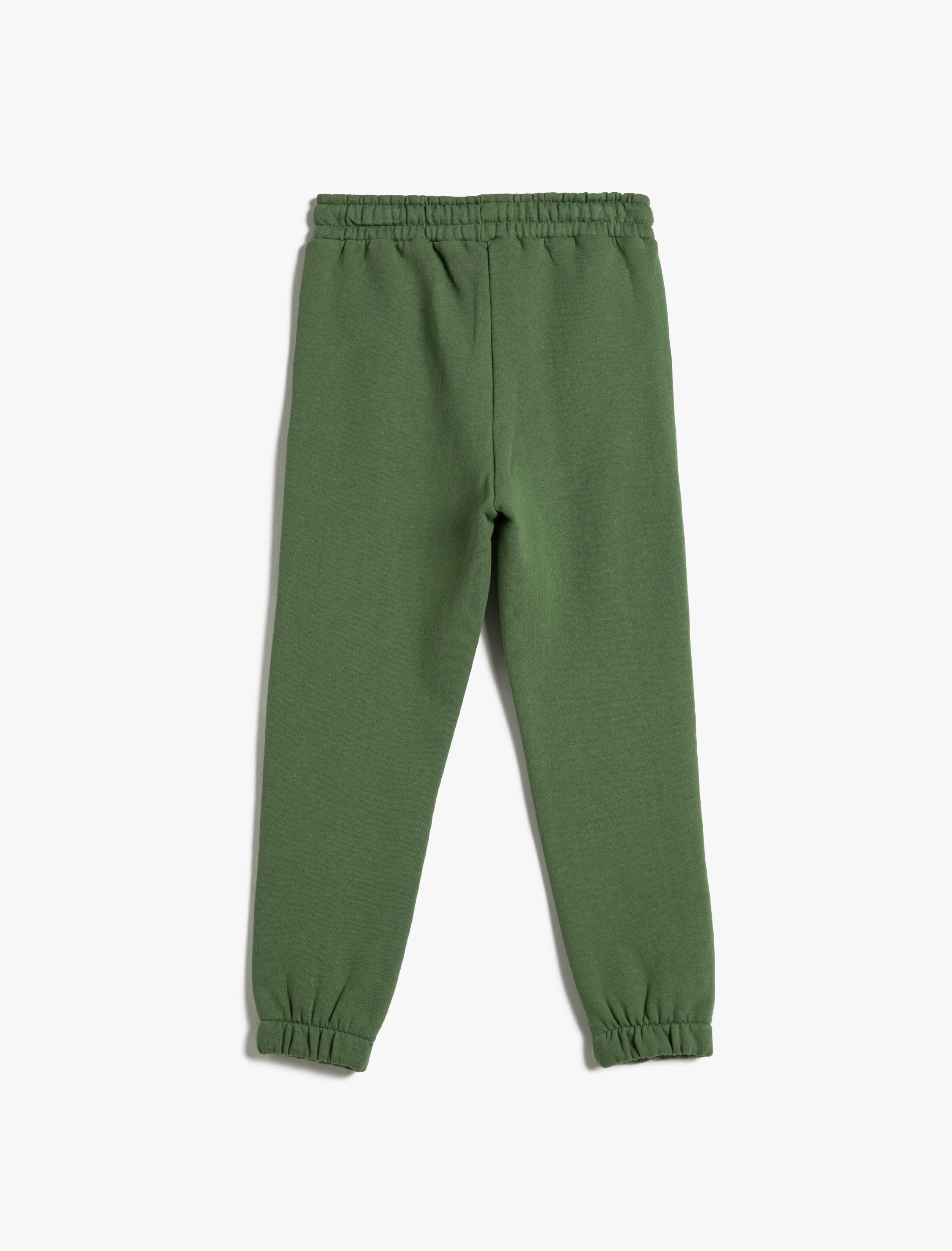  Erkek Çocuk Jogger Eşofman Altı Baskılı Cepli Beli Bağlamalı Şardonlu Pamuklu