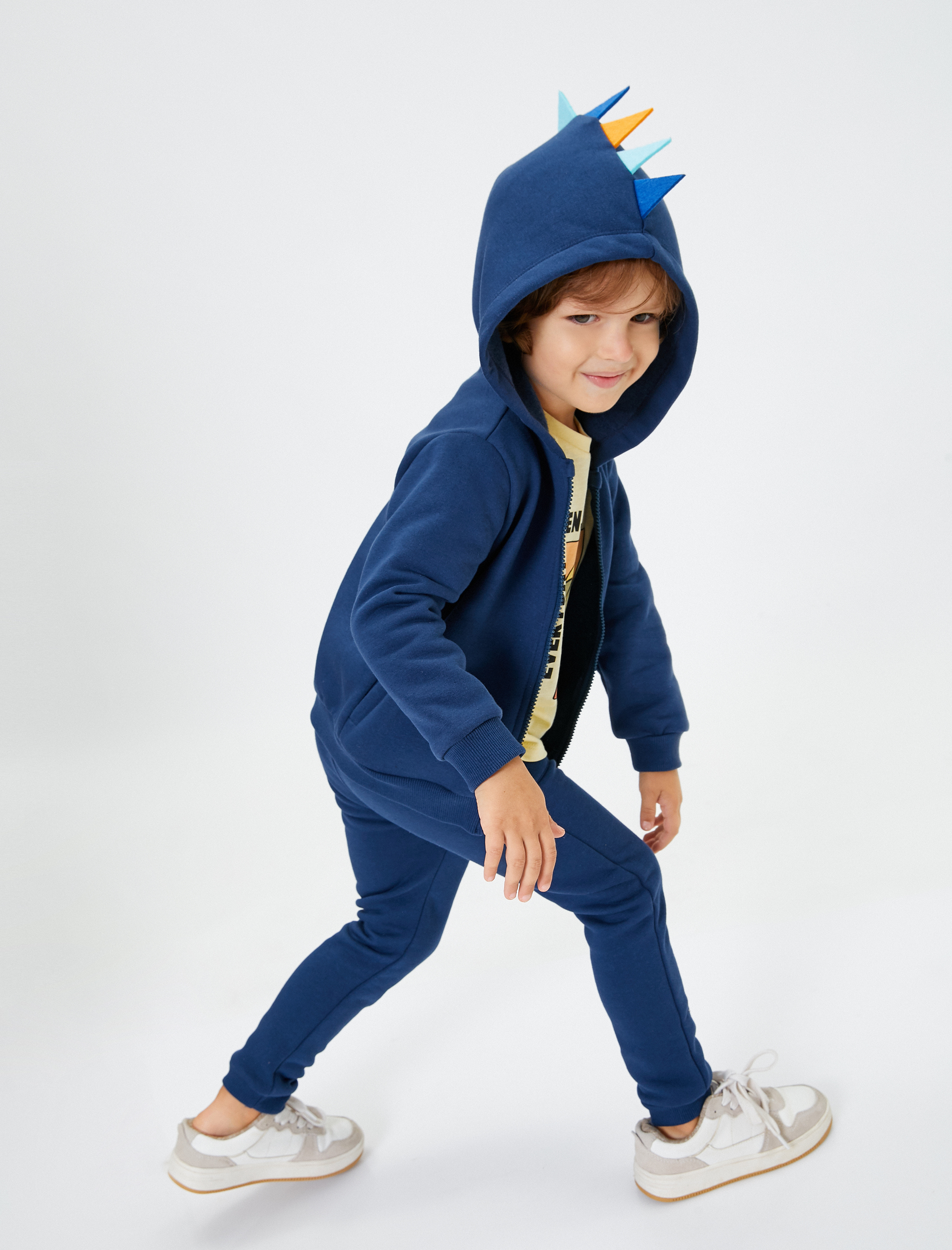  Erkek Bebek Basic Jogger Eşofman Altı Şardonlu Beli Bağlamalı Cepli Pamuklu