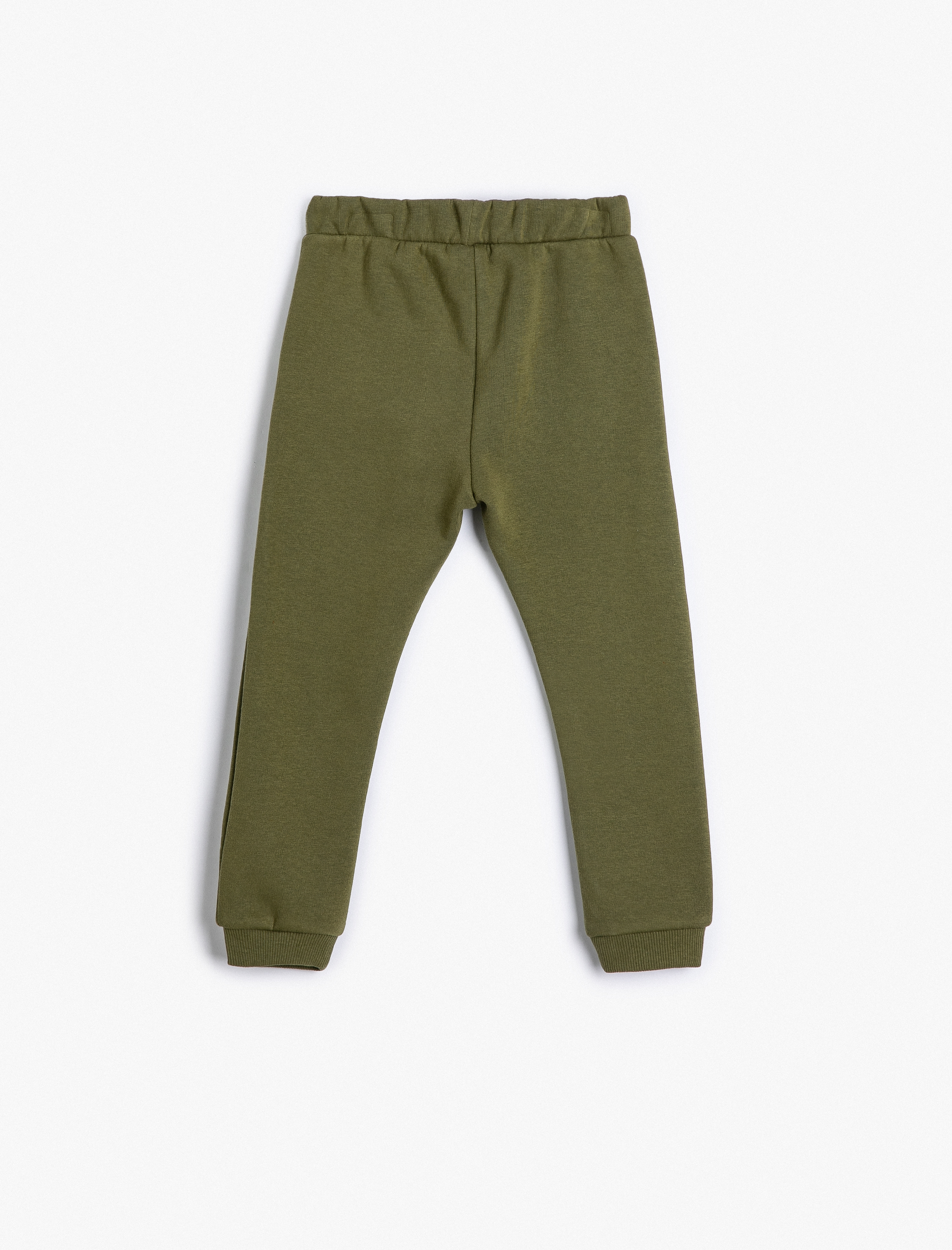  Erkek Bebek Basic Jogger Eşofman Altı Şardonlu Beli Bağlamalı Cepli Pamuklu