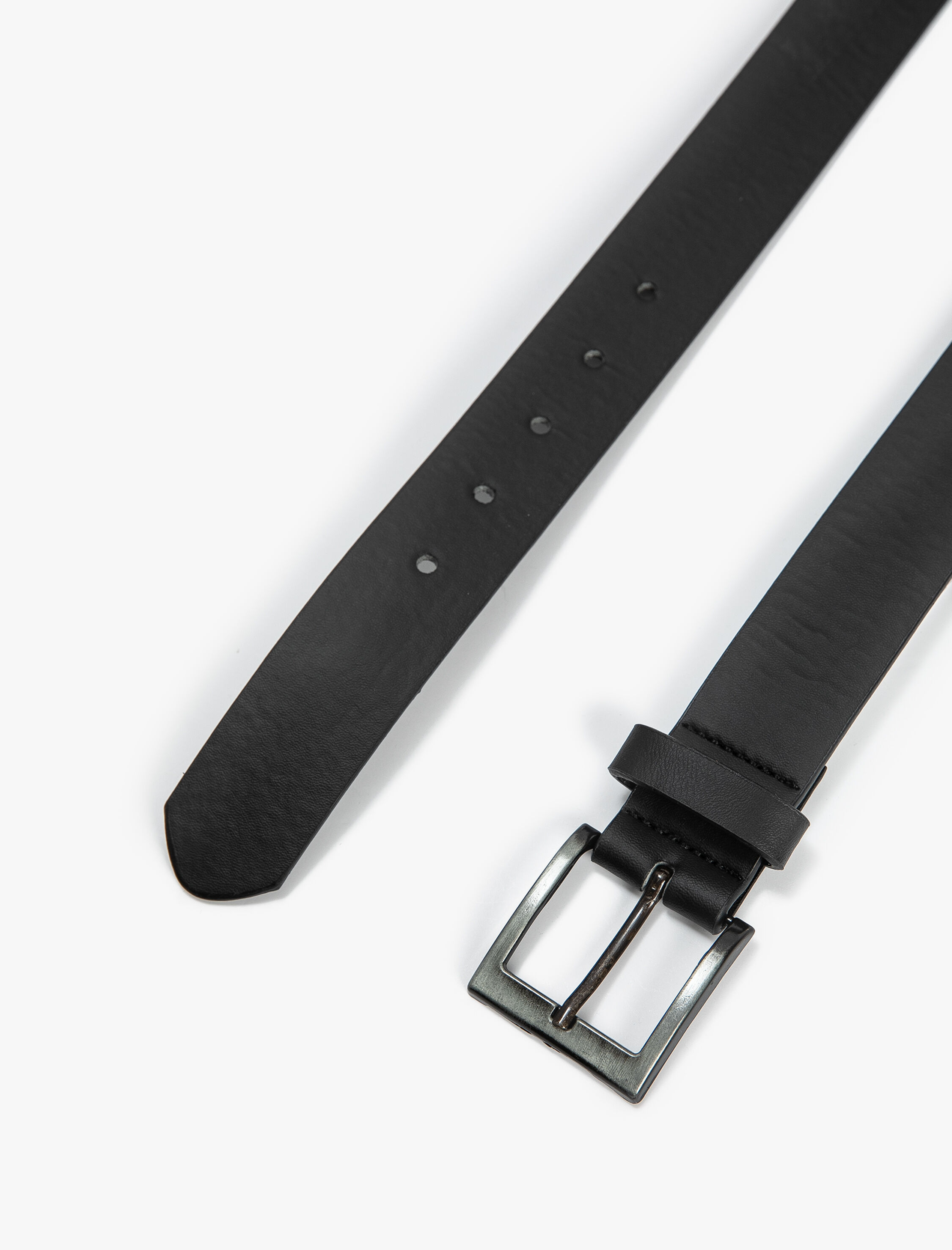  Erkek Kemer Deri Görünümlü Toka Detaylı