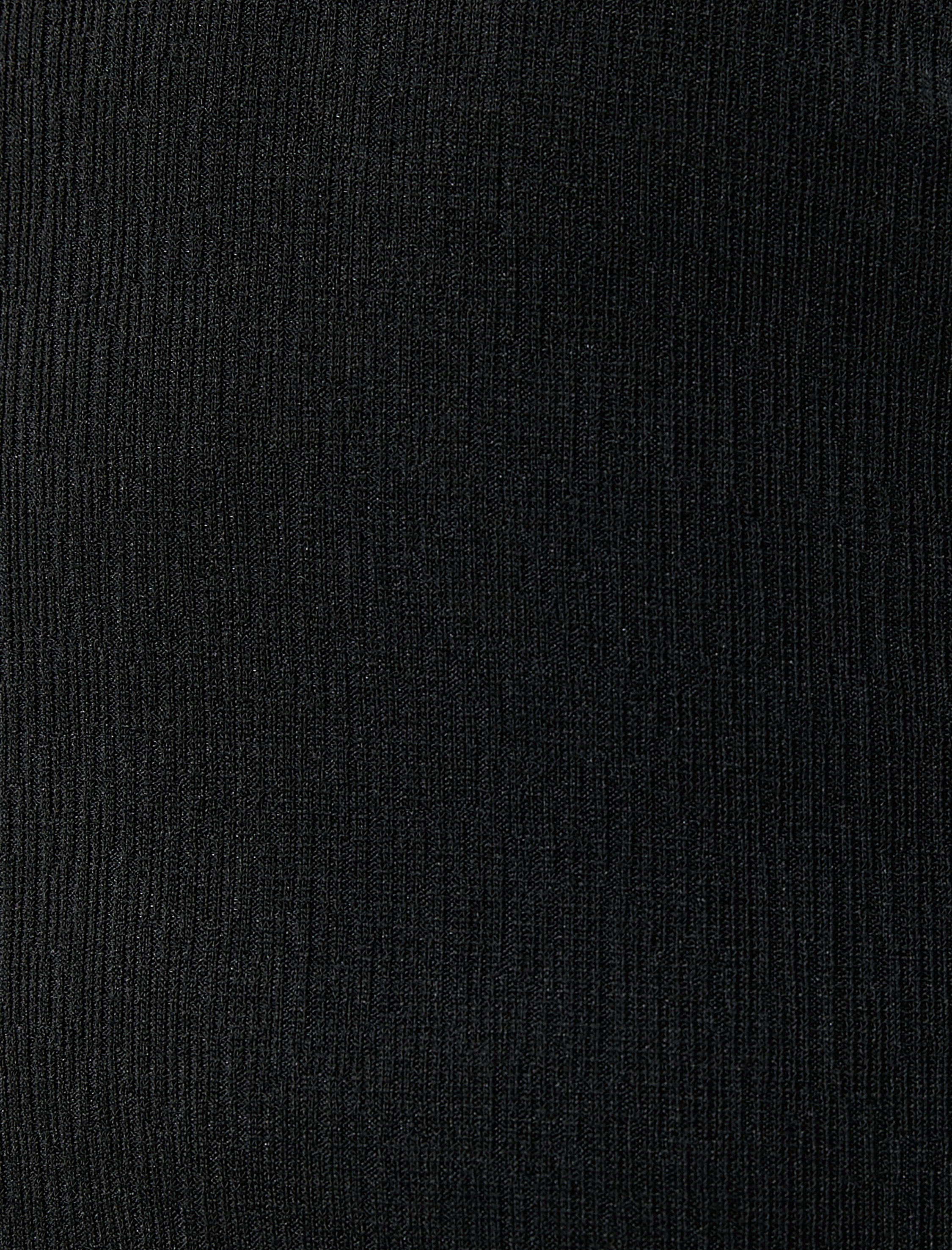   Triko Elbise Midi Halter Yaka Yırtmaçlı