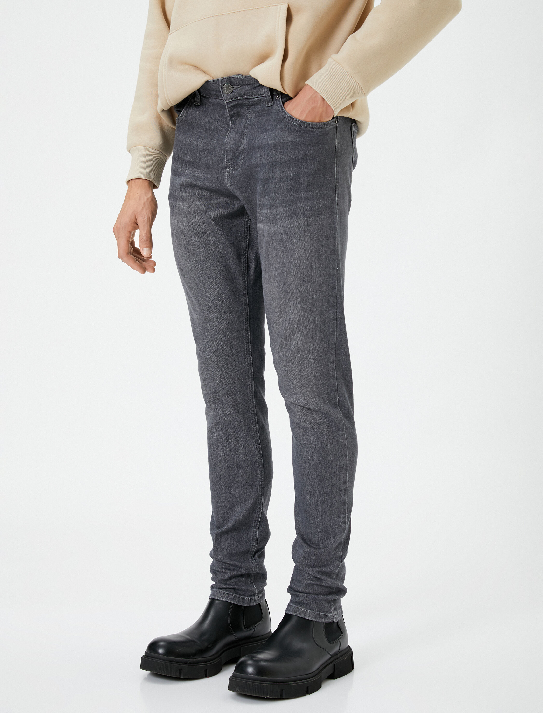   Skinny Fit Kot Pantolon - Michael Jean