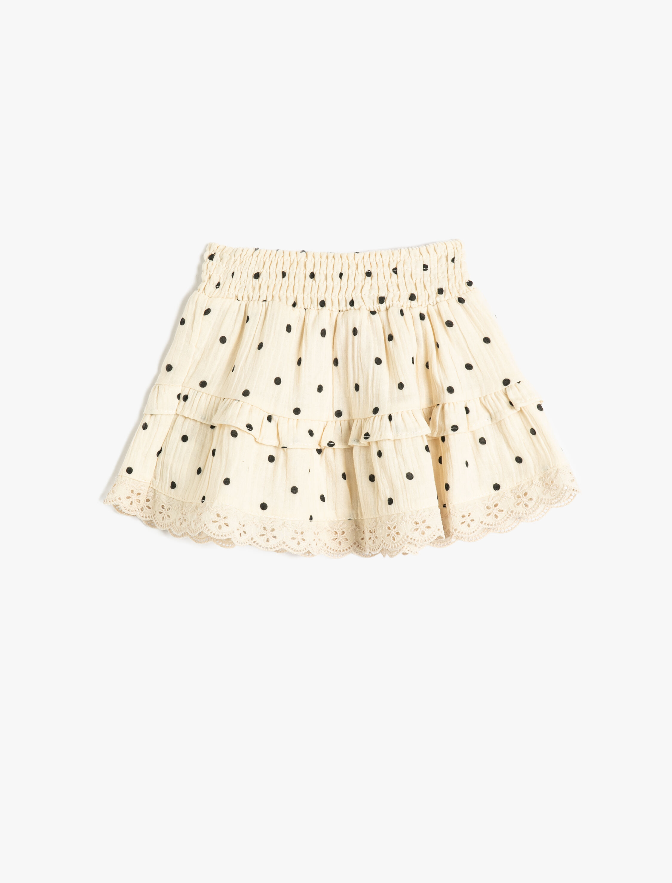  Kız Bebek Etek Fırfırlı Katlı Fisto İşleme Detaylı Beli Lastikli