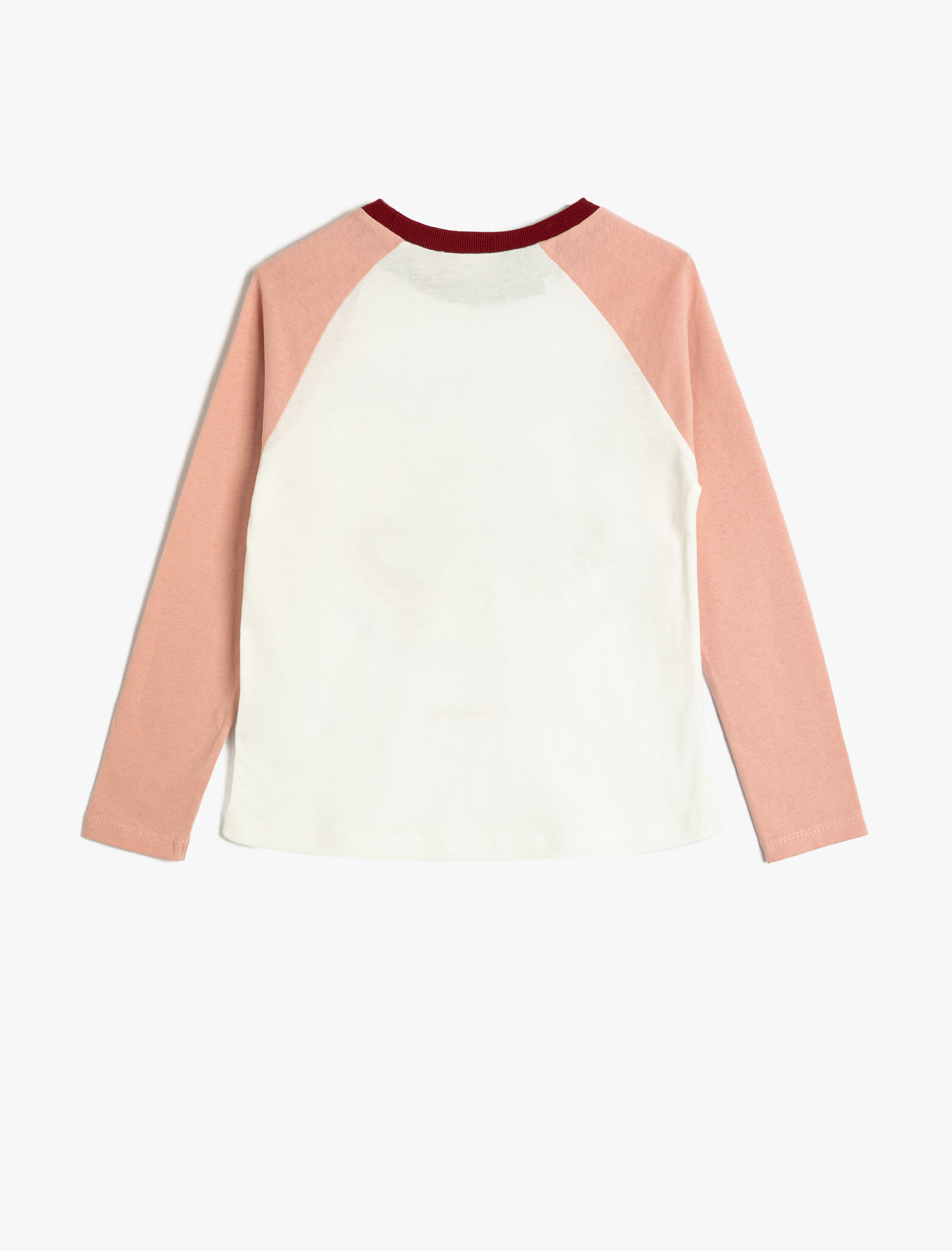  Kız Çocuk Harry Potter Tişört Lisanslı Uzun Kollu Bisiklet Yaka Baskılı Pamuklu