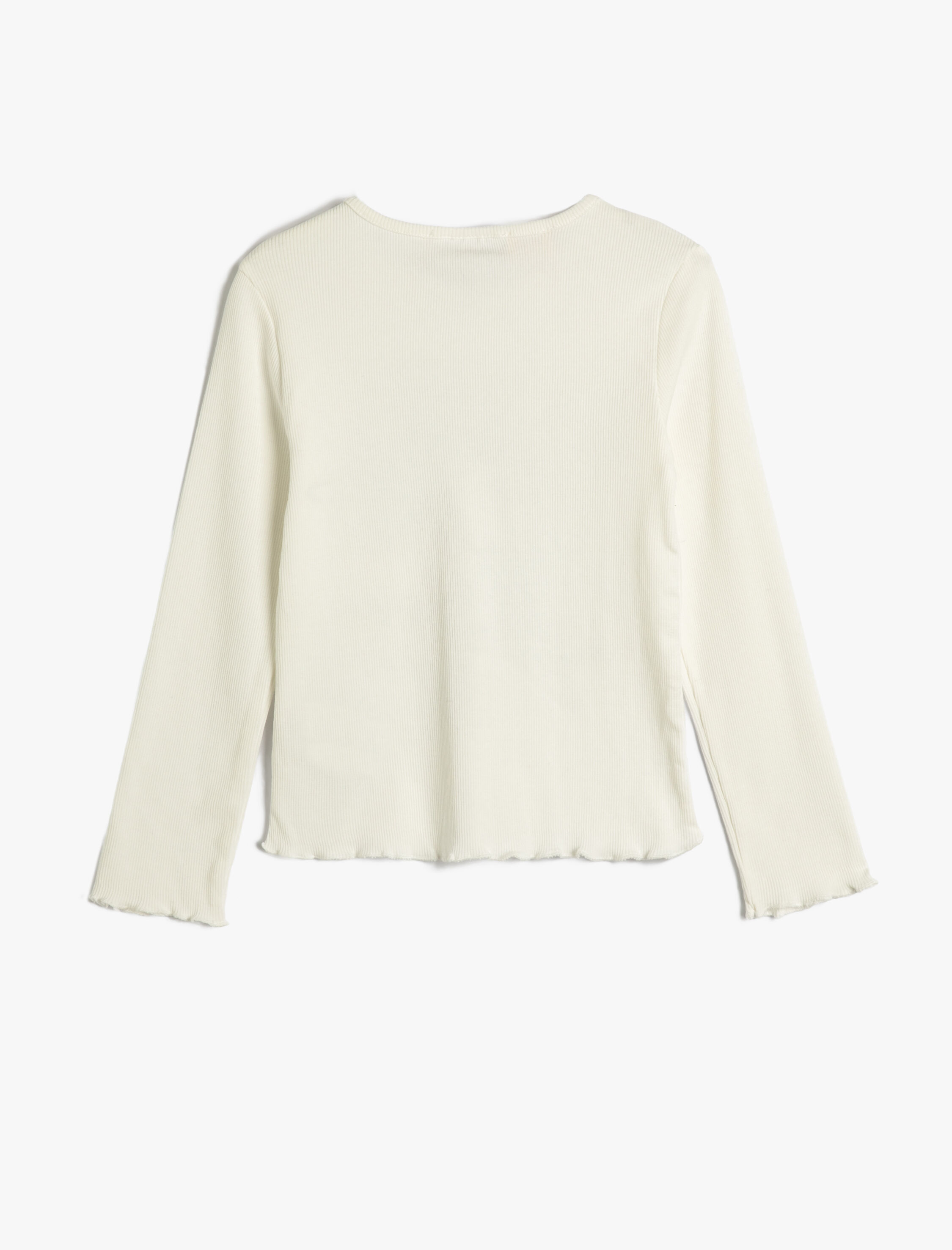  Kız Çocuk Lola Bunny Tişört Lisanslı Uzun Kollu Bisiklet Yaka Baskılı Pamuklu