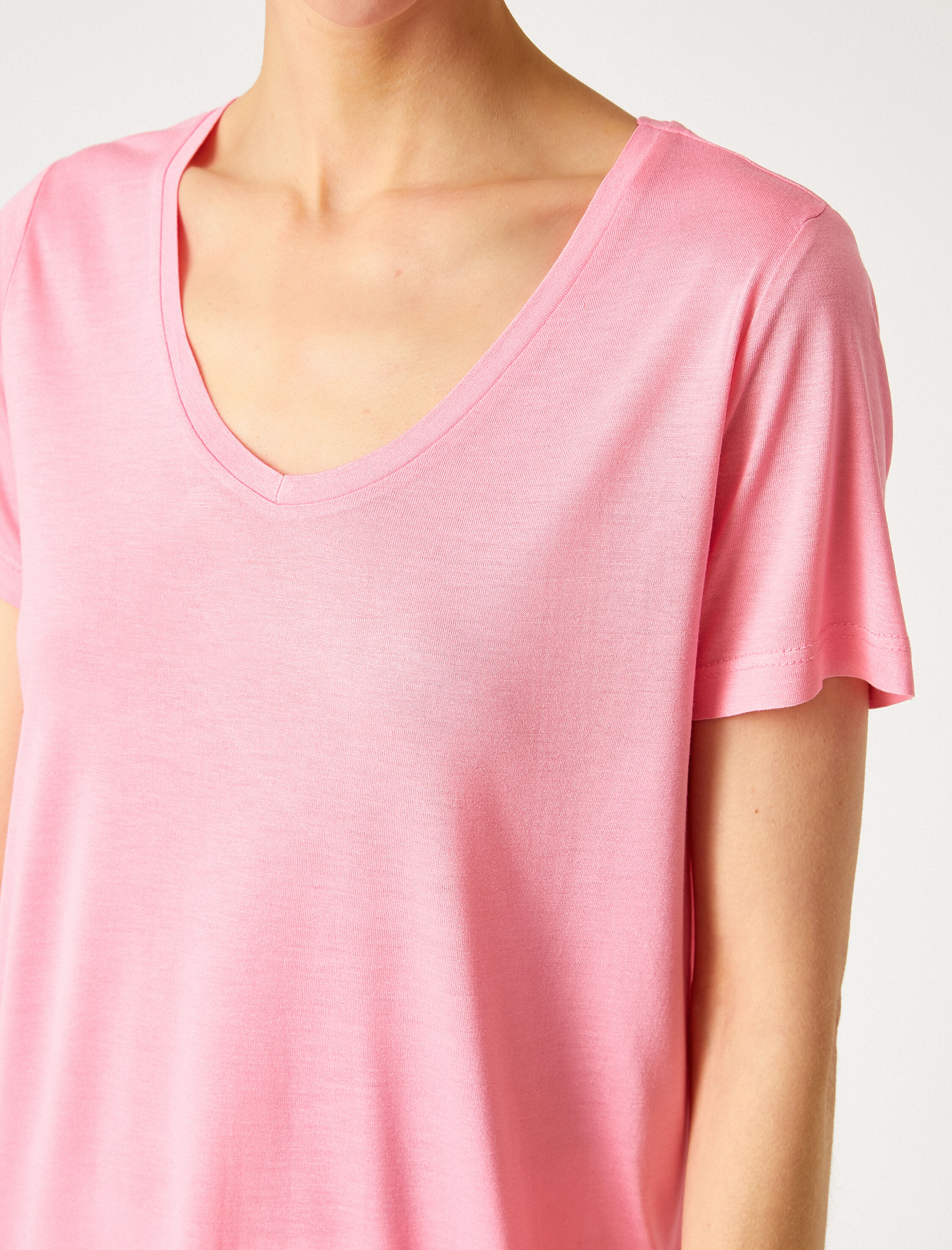   Bisiklet Yaka Kısa Kollu Basic Tişört